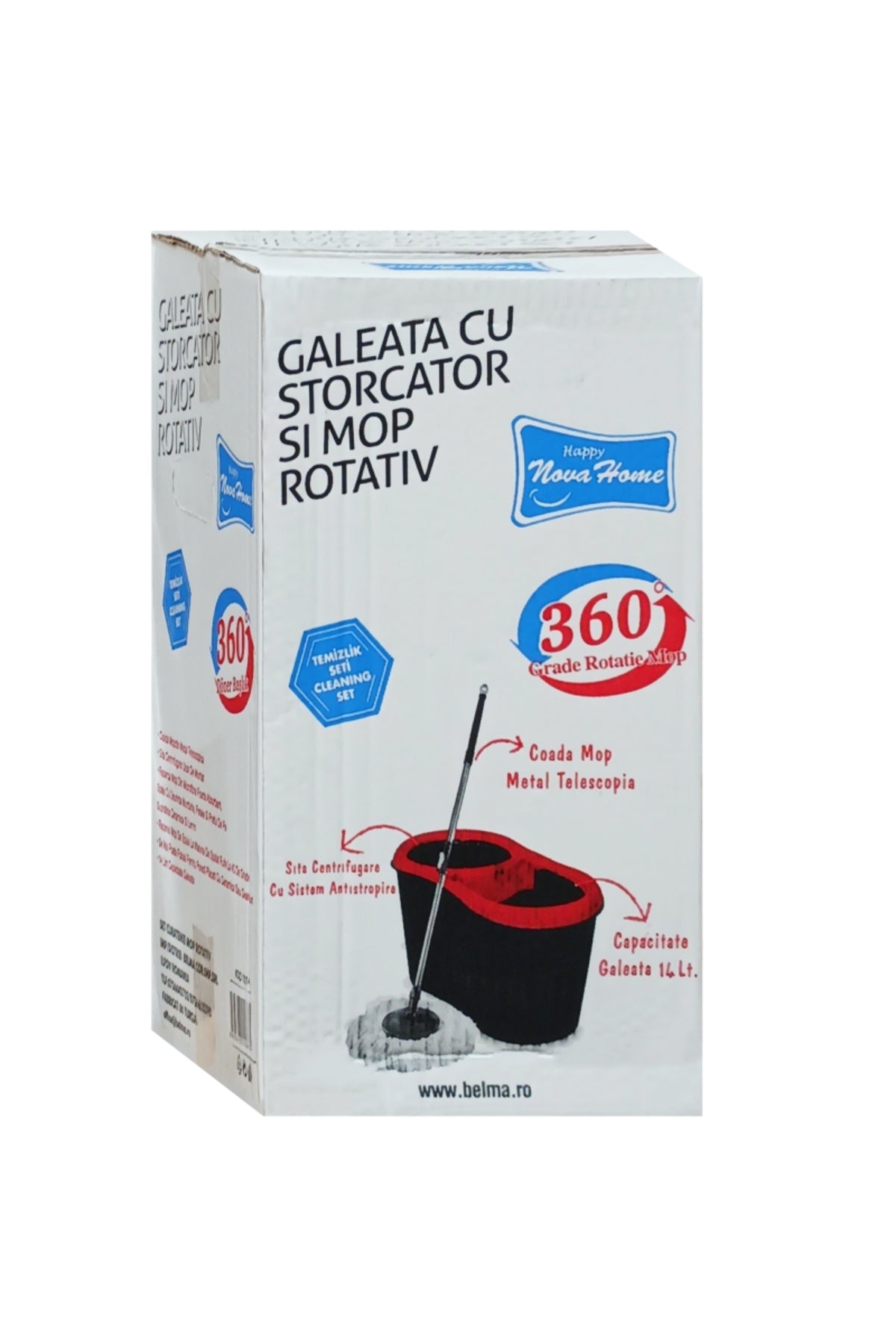 SET GALEATA CU MOP ROTATIV ECONOMIC 14L 1014
