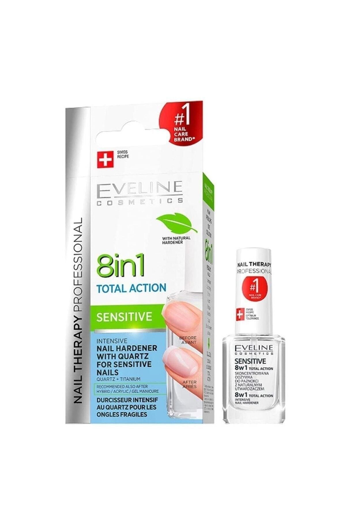 Eveline 8 în 1 Îngrijire Totală Unghii 12ml