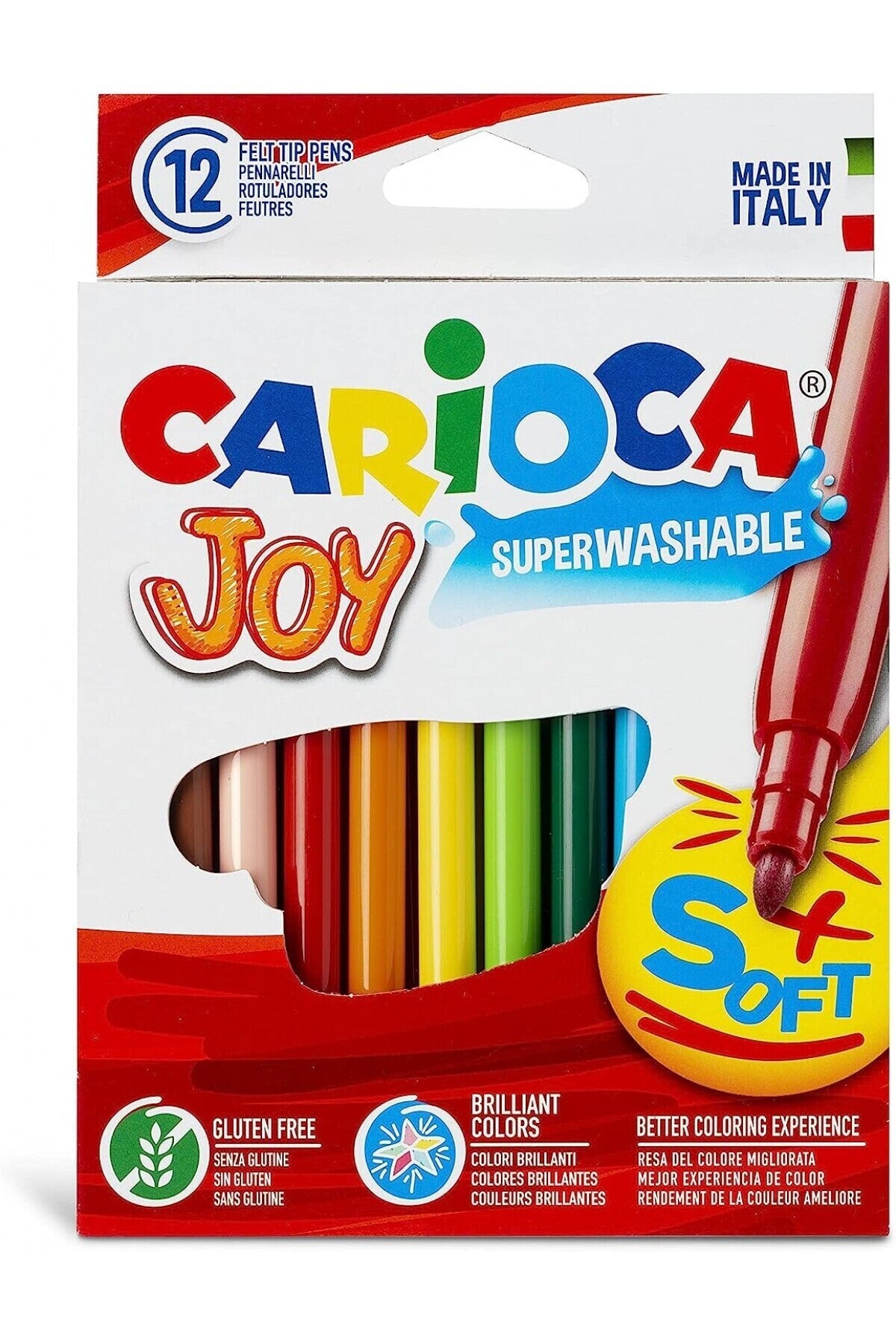 Set Markere Lavabile Joy 12 Culori