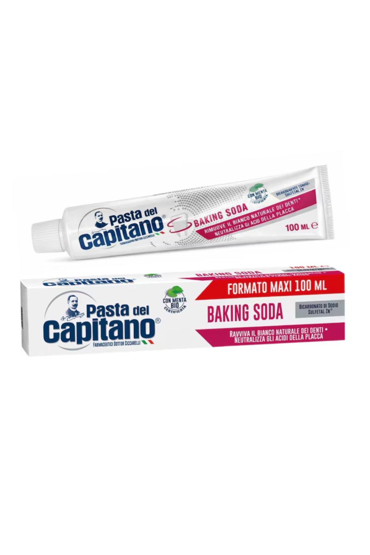 Pastă de dinți cu bicarbonat de sodiu MAXI 100 ml