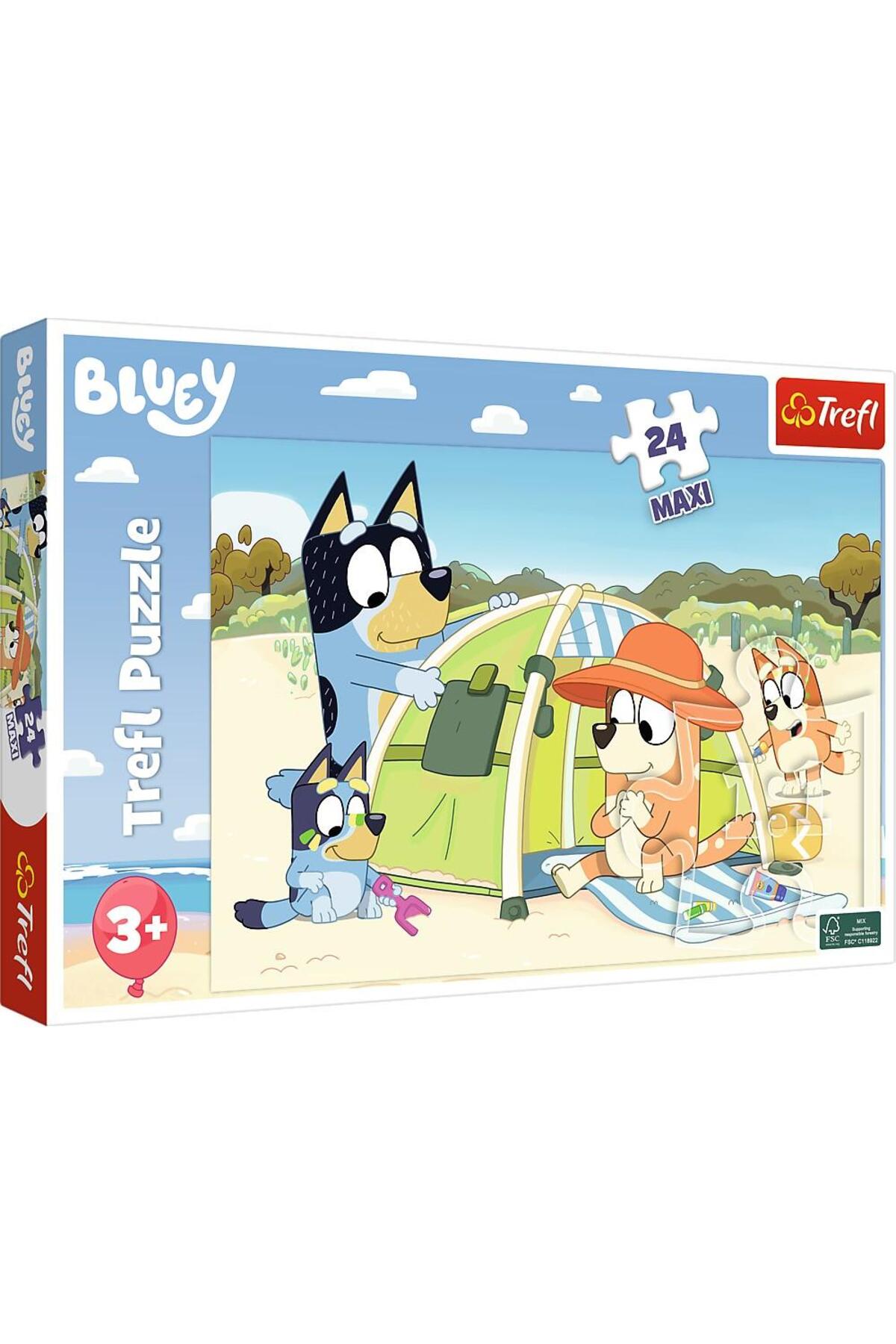 Puzzle Bluey ziua cea buna, 24 piese