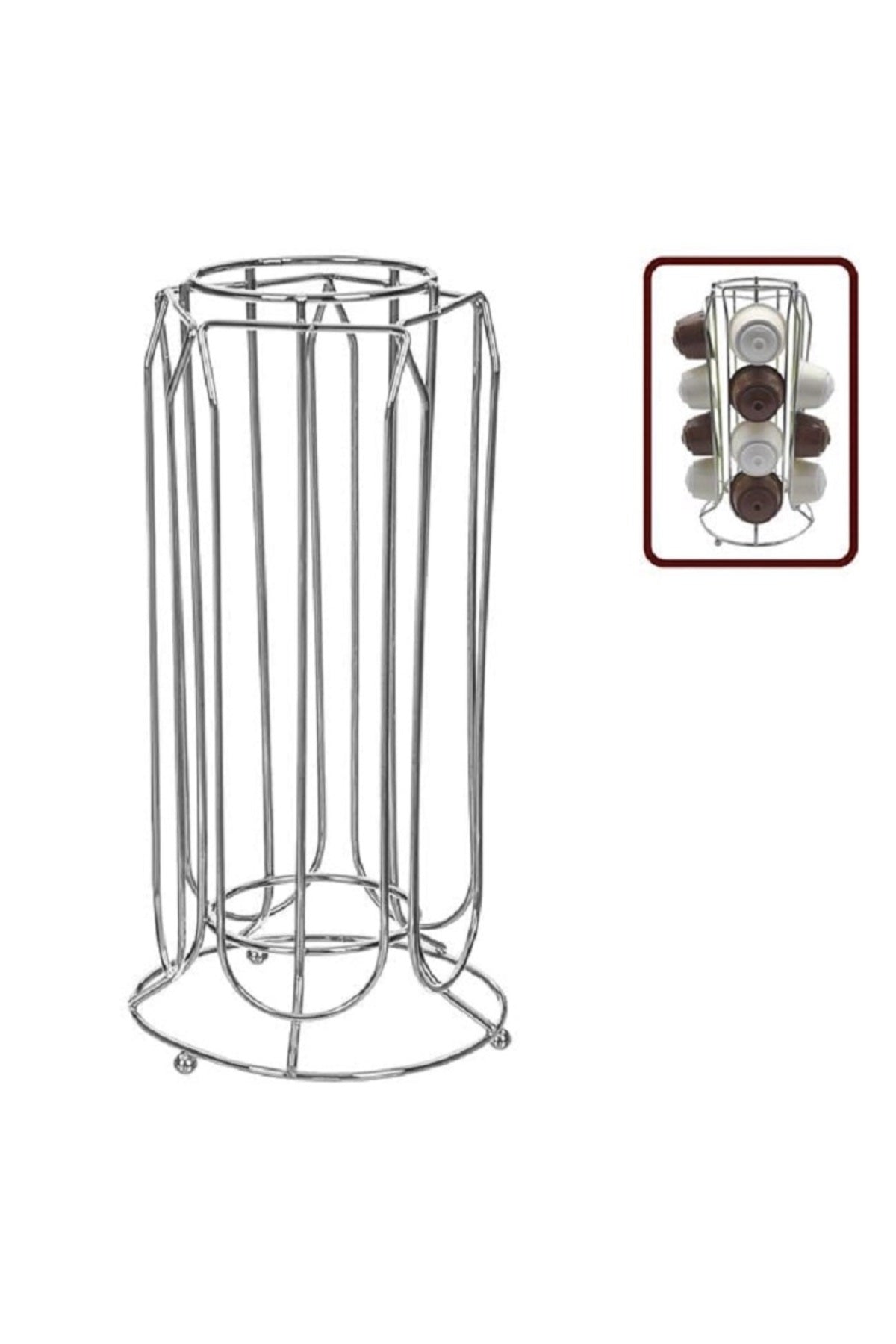 Suport organizator 20 capsule cafea Dolce Gusto 12.5x25.5 cm