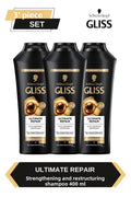 Șampon Reparator Suprem 400ml Set 3 Bucăți