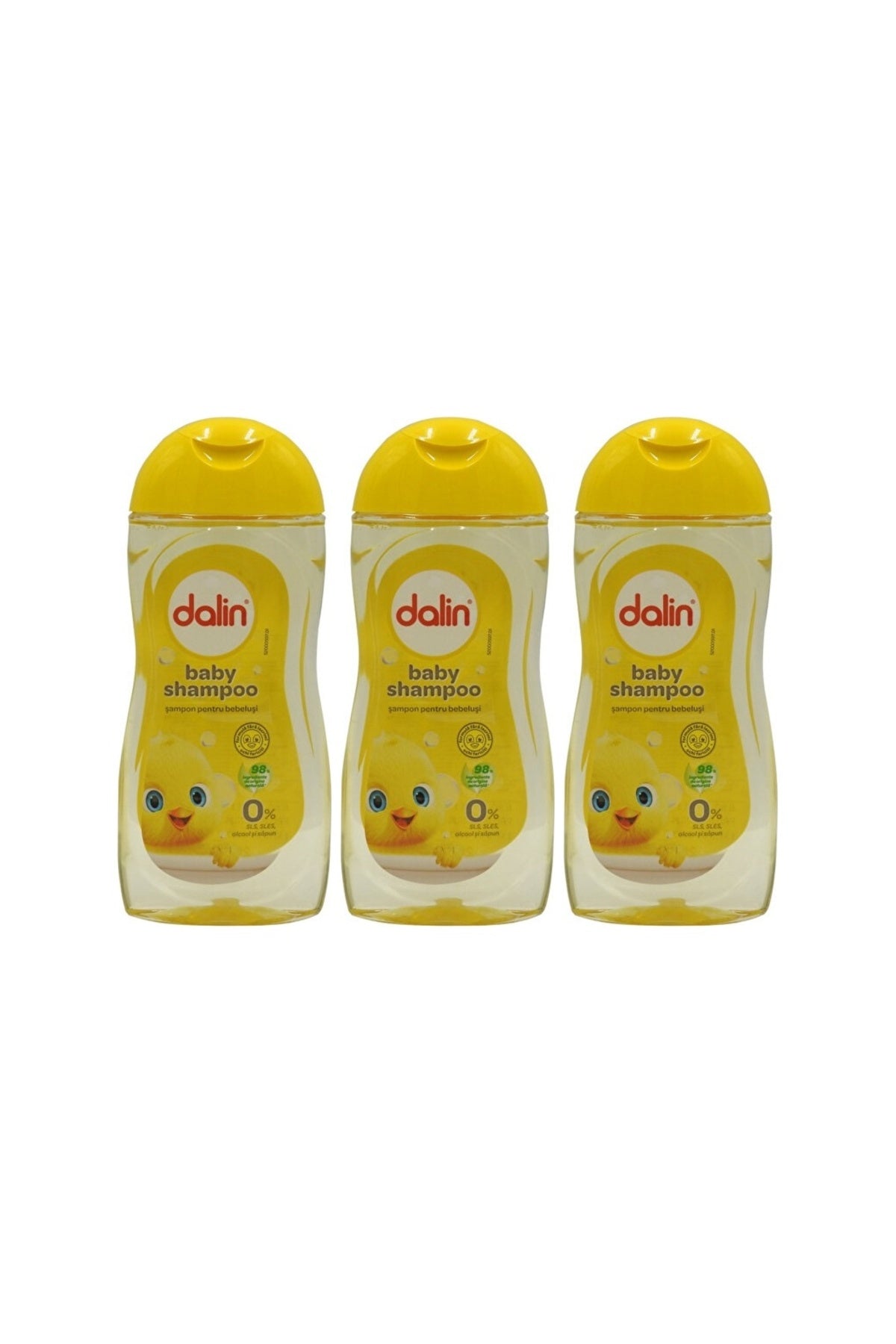 Șampon Baby fără lacrimi 200 ml - Set 3 bucăți