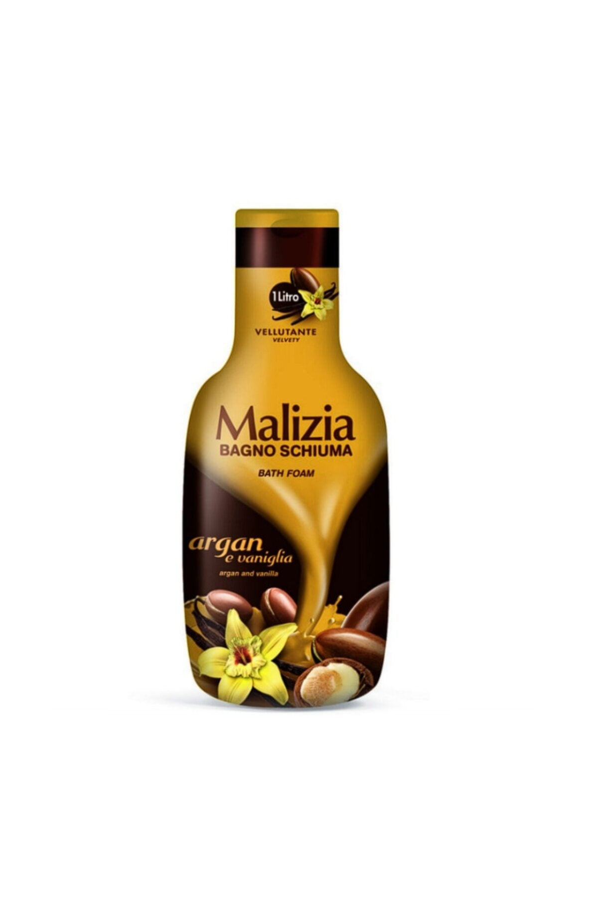 Gel de dus Spumant Malizia cu Ulei de Argan si Vanilie 1L