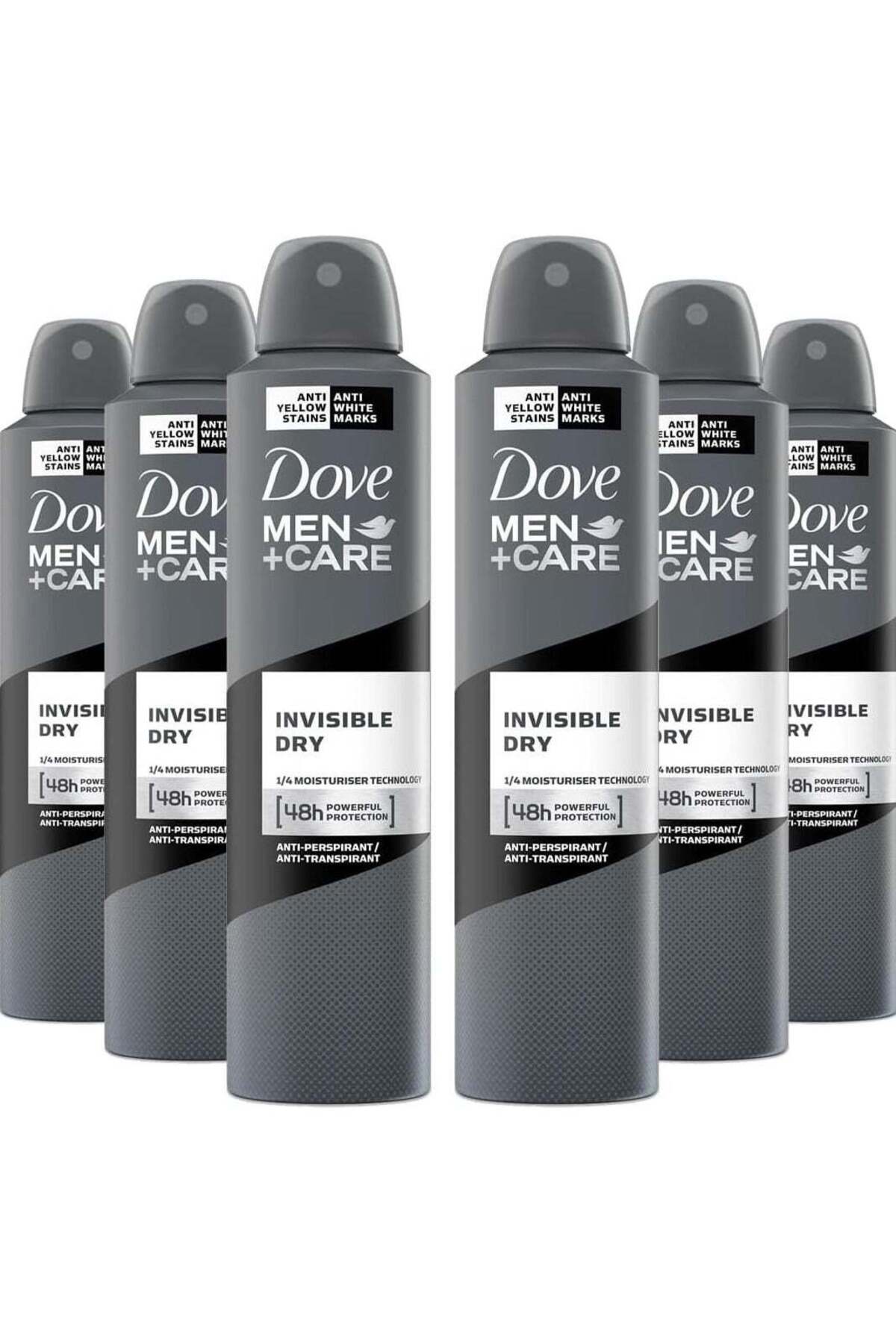 Men Invisible Dry deodorant spray barbati 6 buc x 250 ml