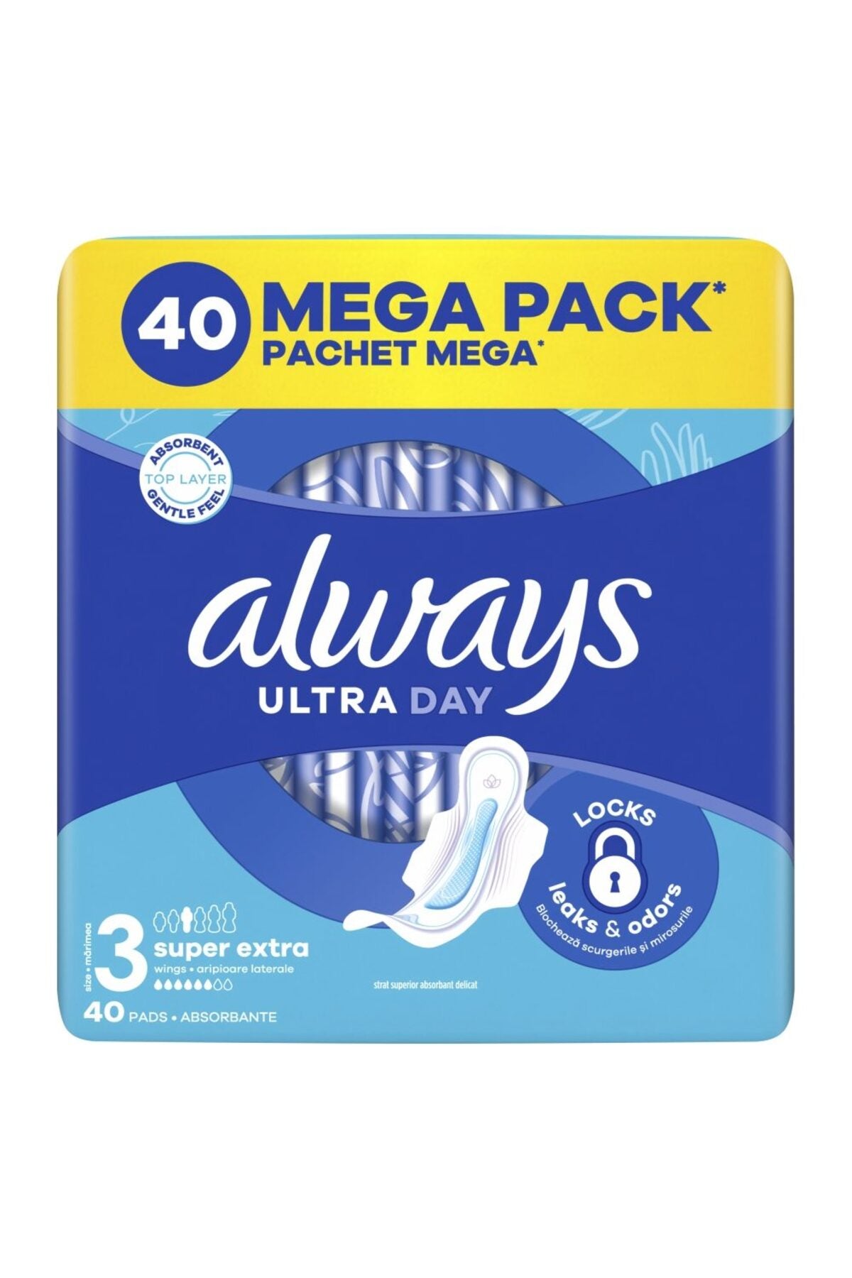Absorbante igienice, Always, Ultra Zi și Noapte, Set de 40 de bucăți