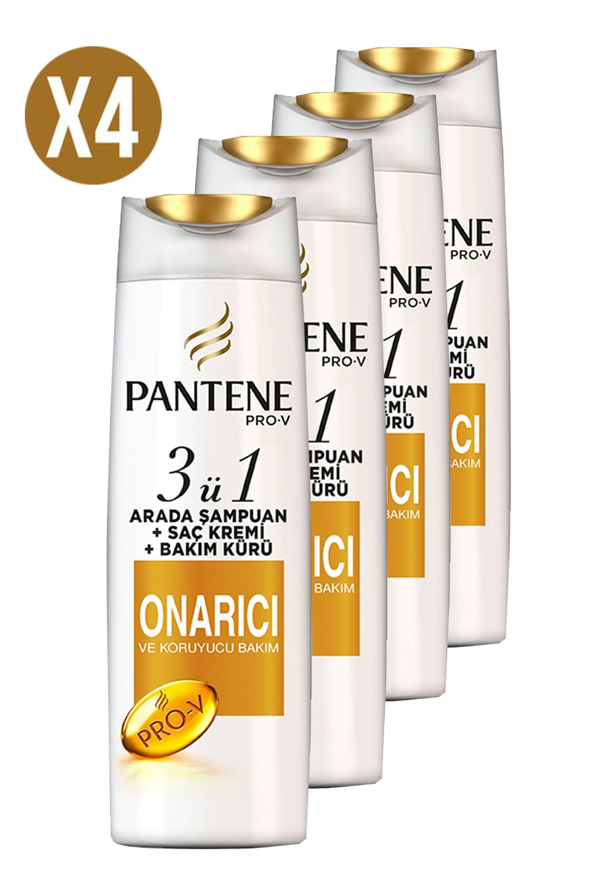 Șampon pentru reparare și îngrijire de protecție 200ml - Set 4 bucăți