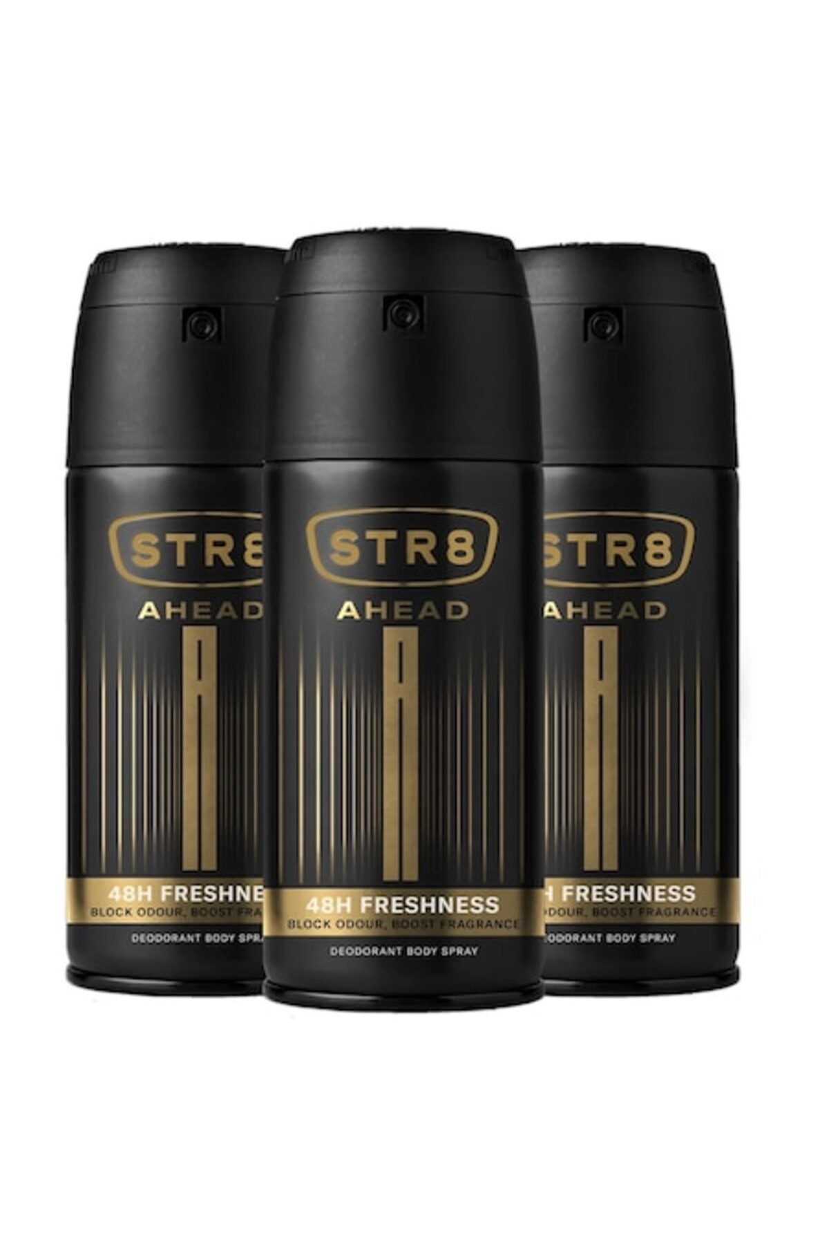 Set 3 bucăți Deodorant Spray STR8 Ahead 150ml