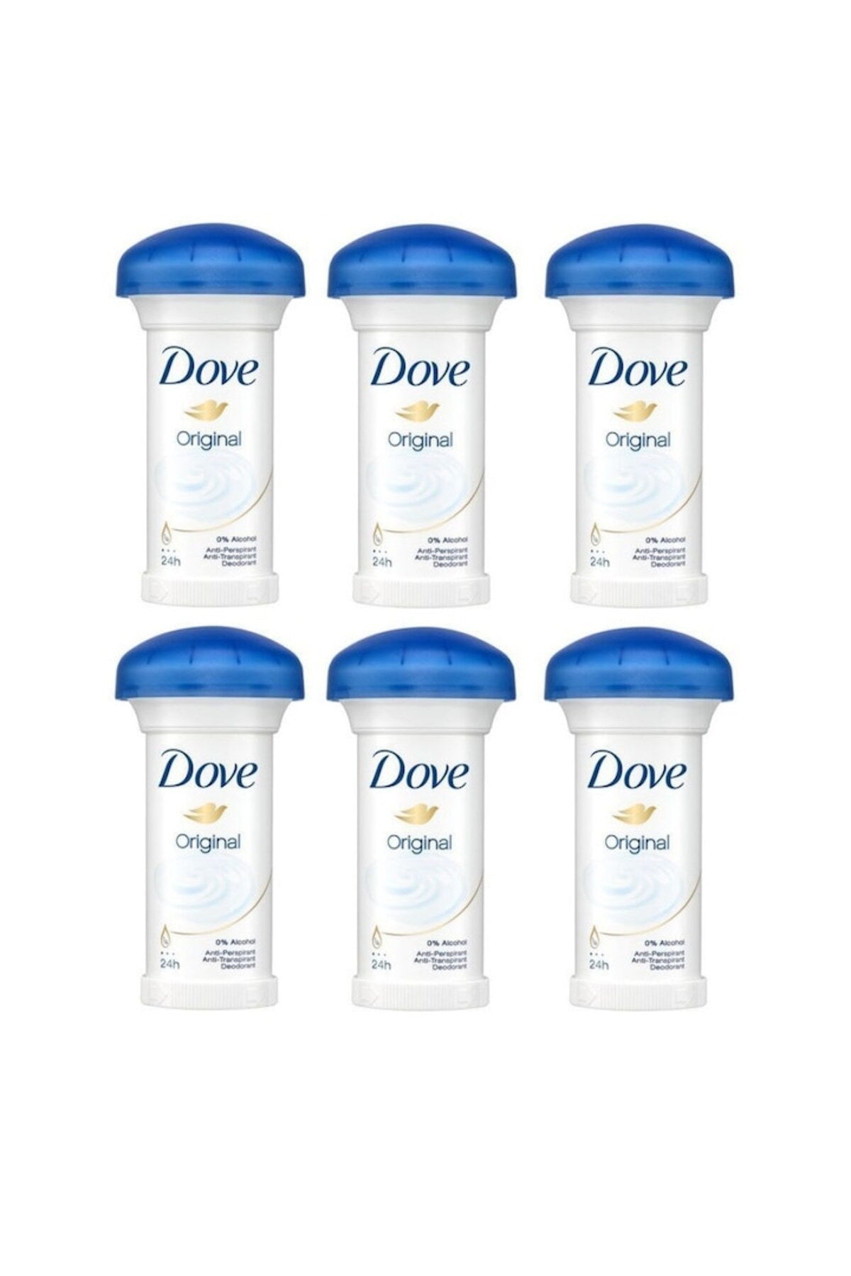 Set 6 buc Deodorant Antiperspirant Stick 24h Dove Original 50ml