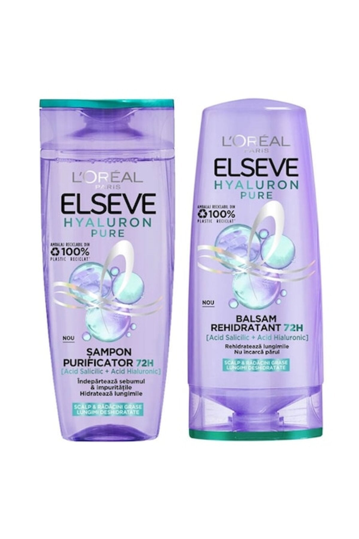 Set șampon Hyaluron Pure 250ml și balsam 200ml