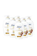 Set 6x Săpun lichid Shea Butter și Vanilie 1/4 cremă hidratantă