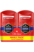 Set 2 x Deodorant Stick Old Spice Captain , 2 x 50 ml