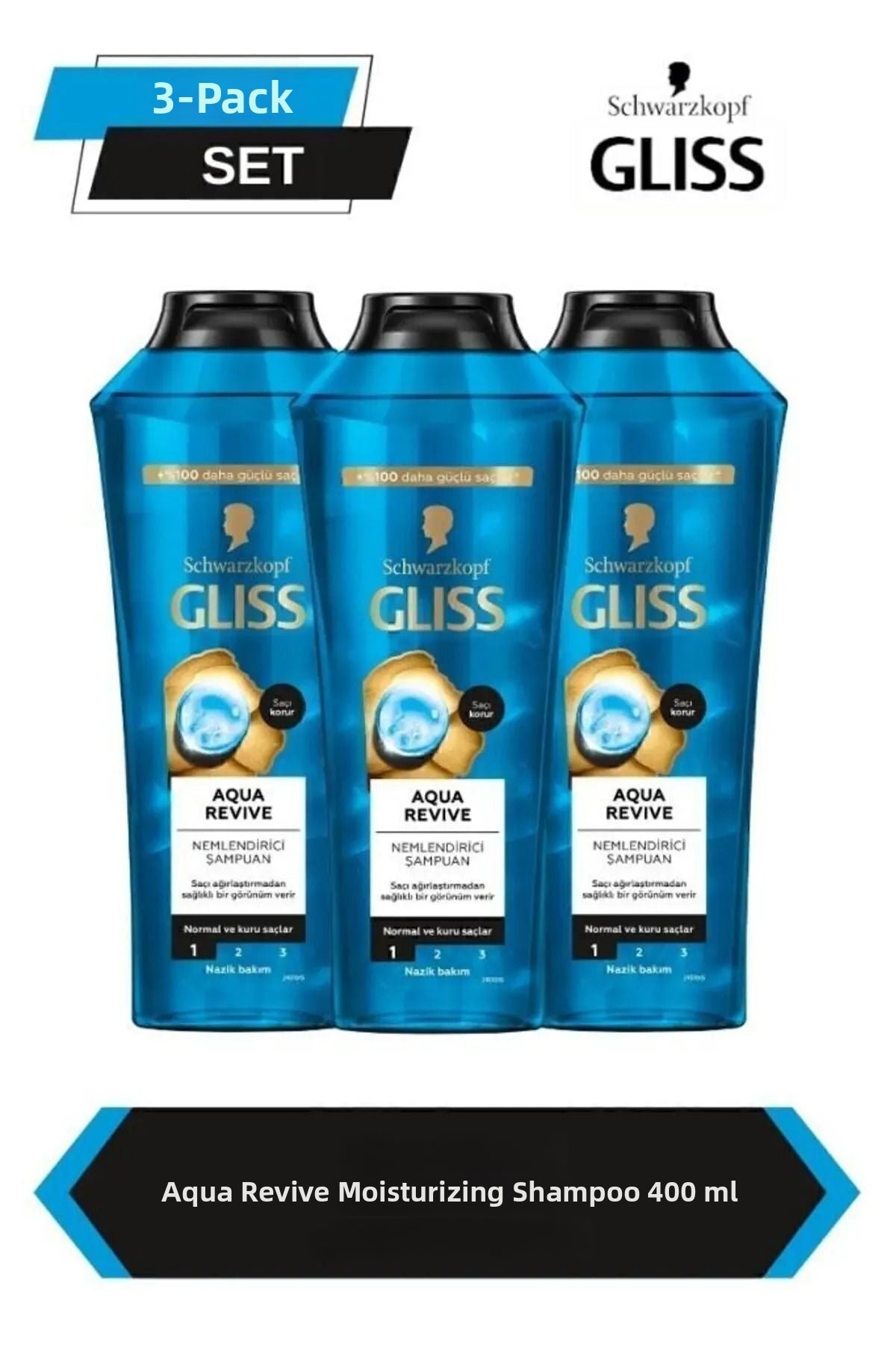 Aqua Revive - Șampon Restructurant 400ml