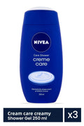 Creme Care Gel de duș cremos 3 bucăți x 250 ml