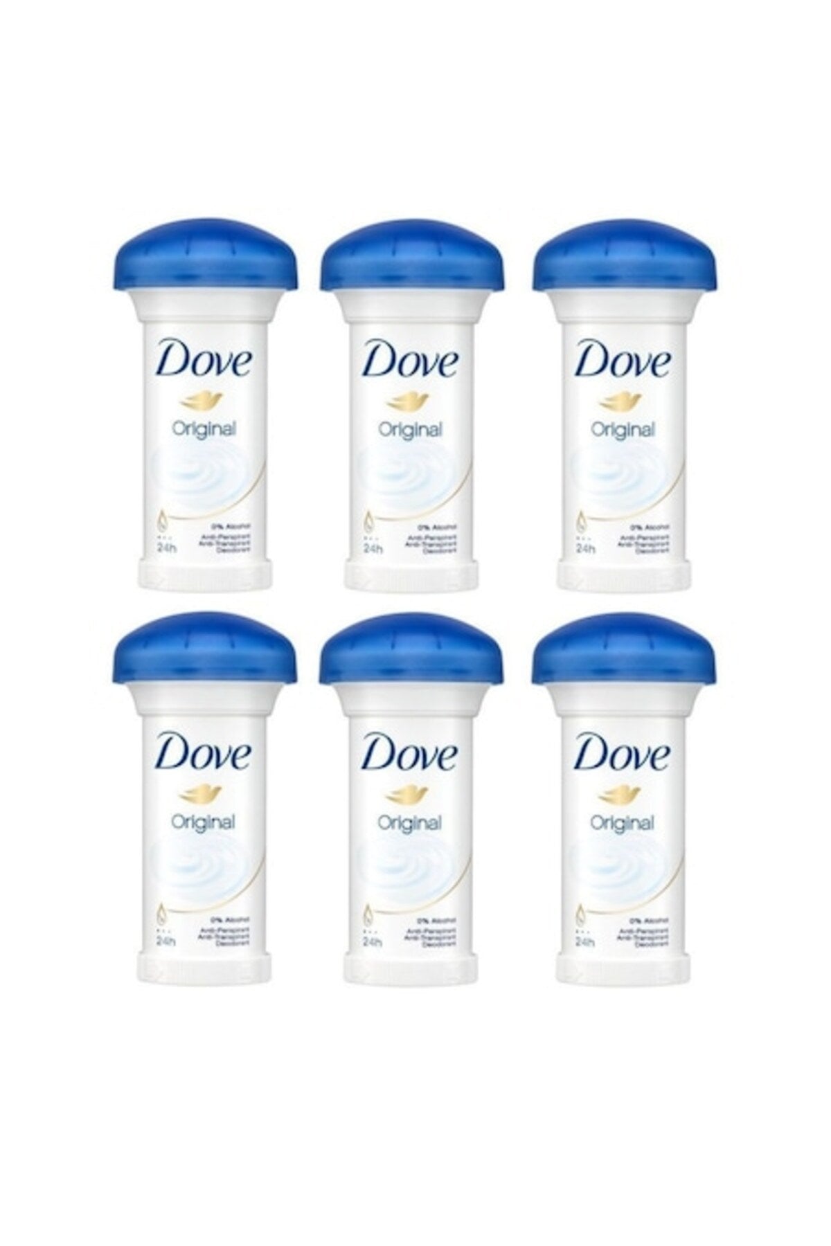 Set 6 buc Deodorant Antiperspirant Stick 24h Dove Original 50ml