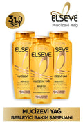 Set de 3 șamponuri Miraculous Oil Caring Nourishing de 400 ml