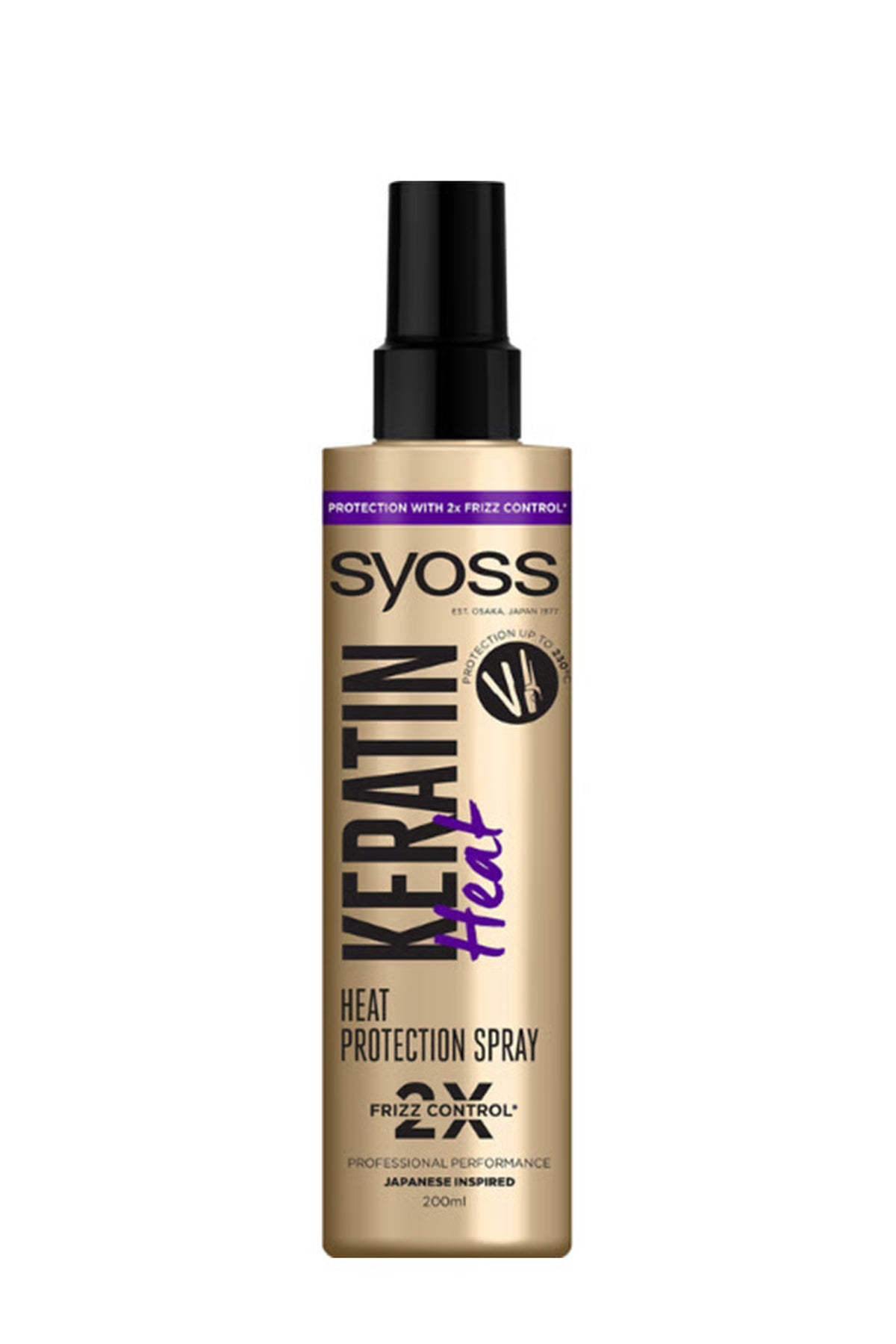Spray Syoss Keratin pentru protecție termică 200ml
