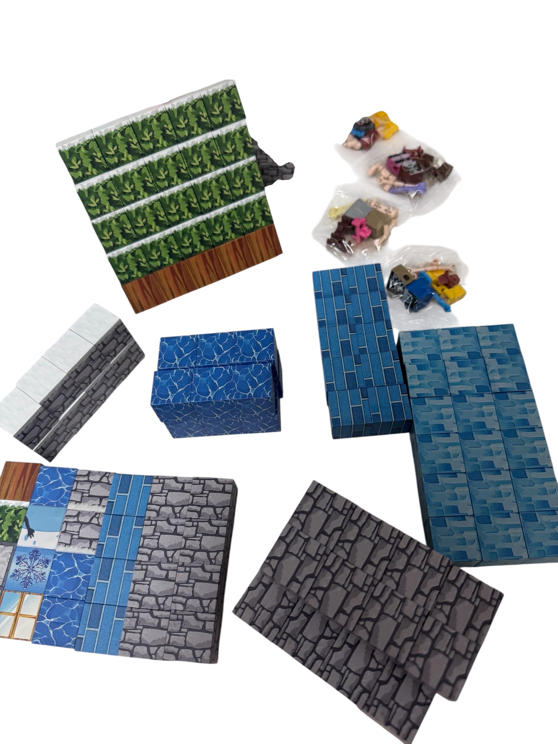 Set construcție Magnetic Building – 144 piese, cuburi magnetice Pixel Squares, 3+ ani