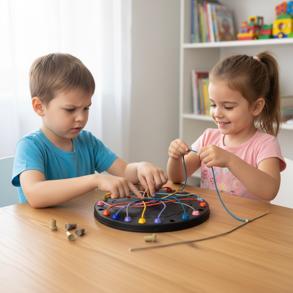 Joc de logică ,,Untie - Space Themed Series” - 2–4 jucători, 3+ ani