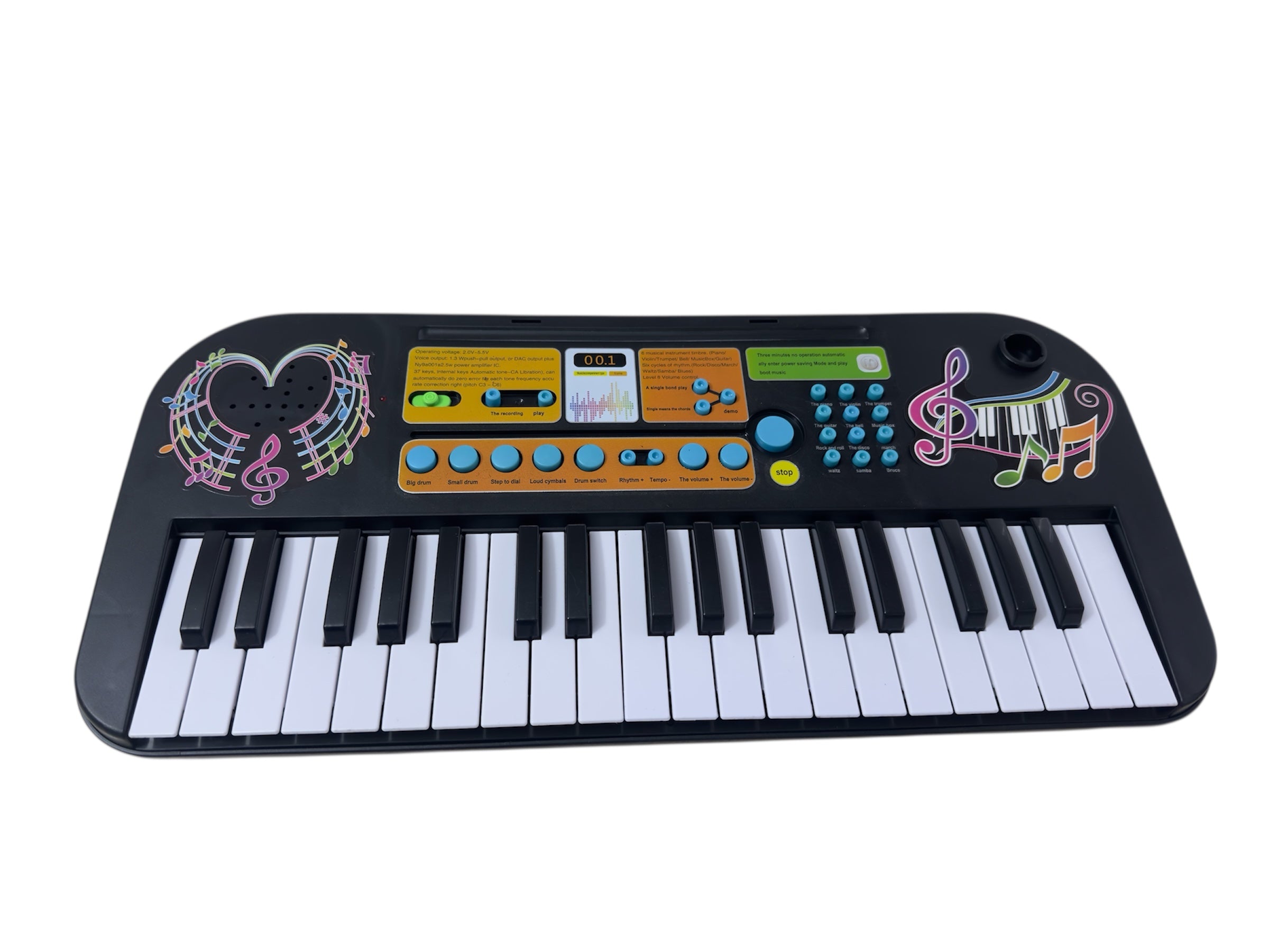 Orga electronică multifuncțională – 37 clape