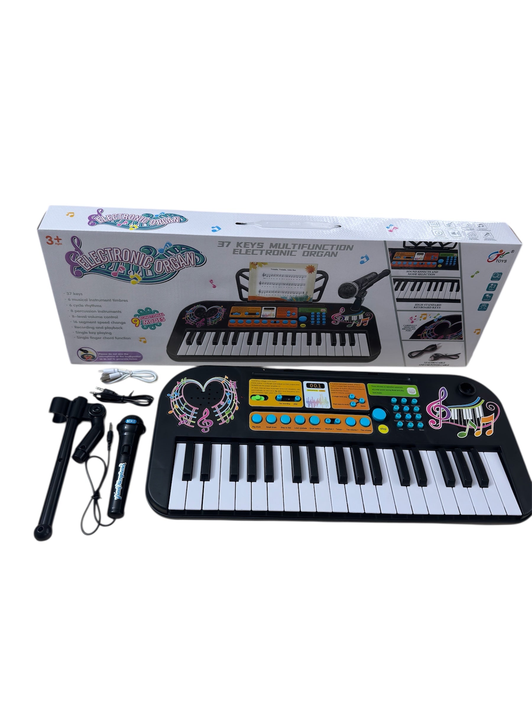 Orga electronică multifuncțională – 37 clape