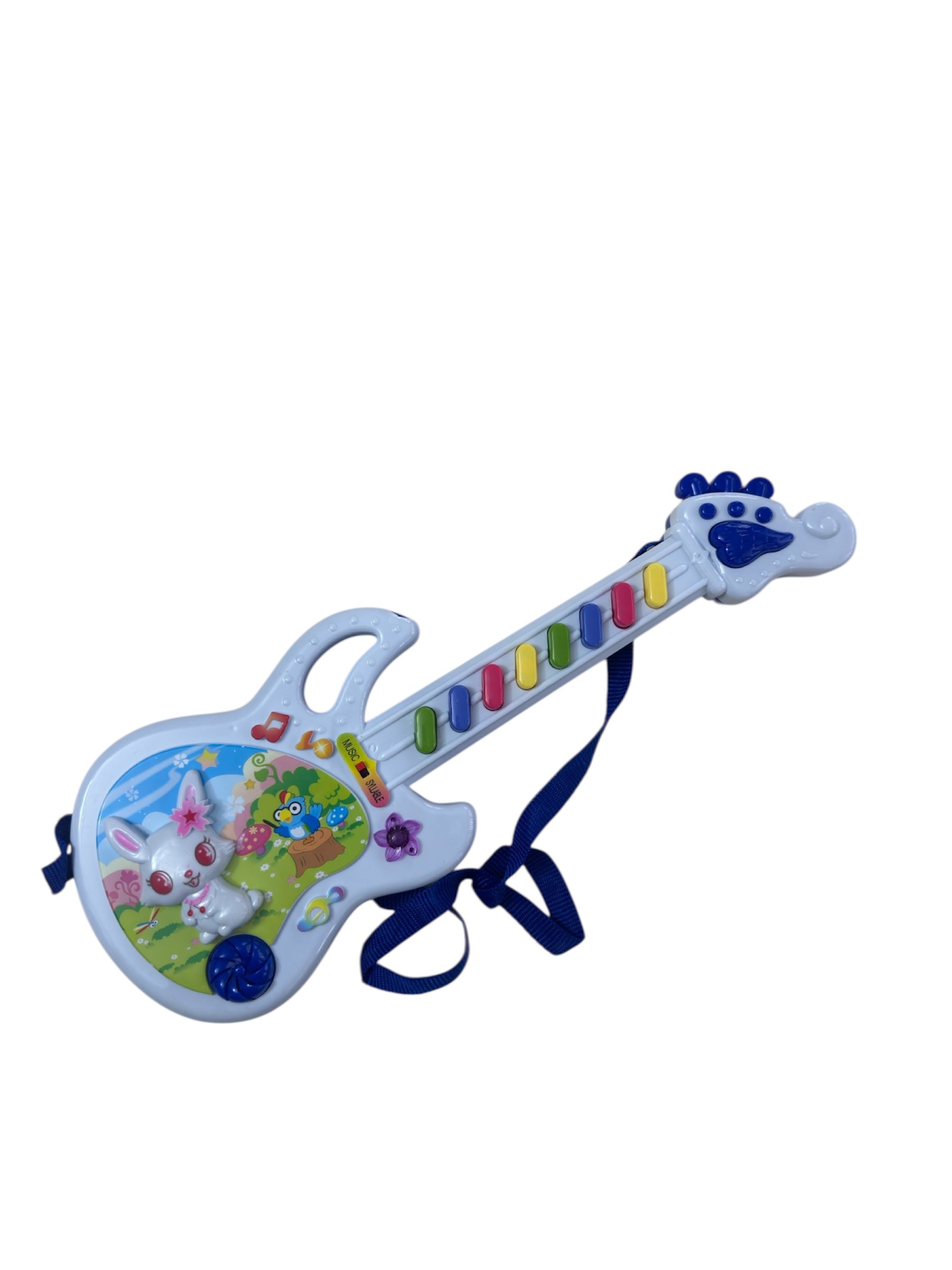 Chitară muzicală electronică de Jucărie pentru copii cu sunete și curea