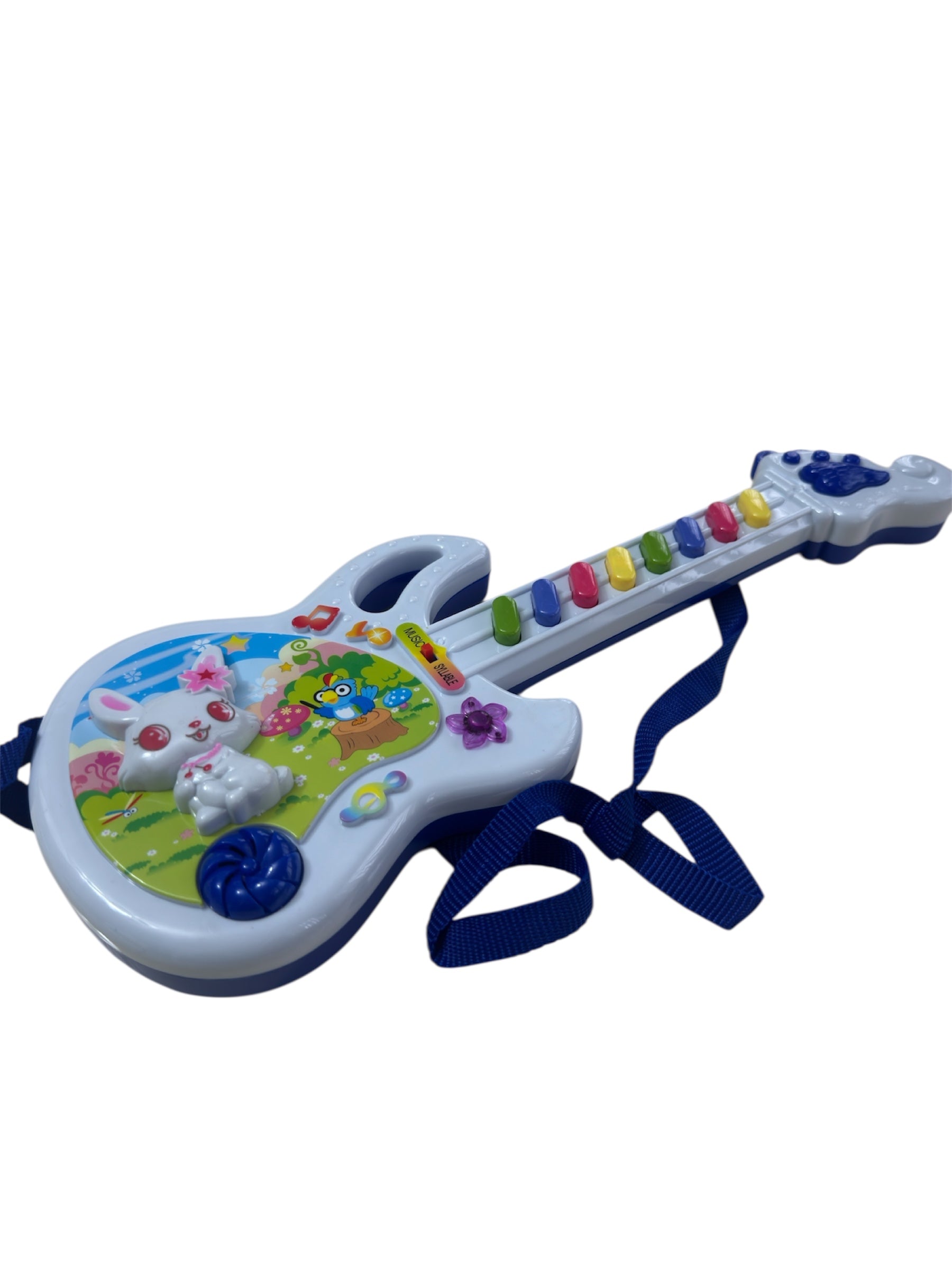 Chitară muzicală electronică de Jucărie pentru copii cu sunete și curea