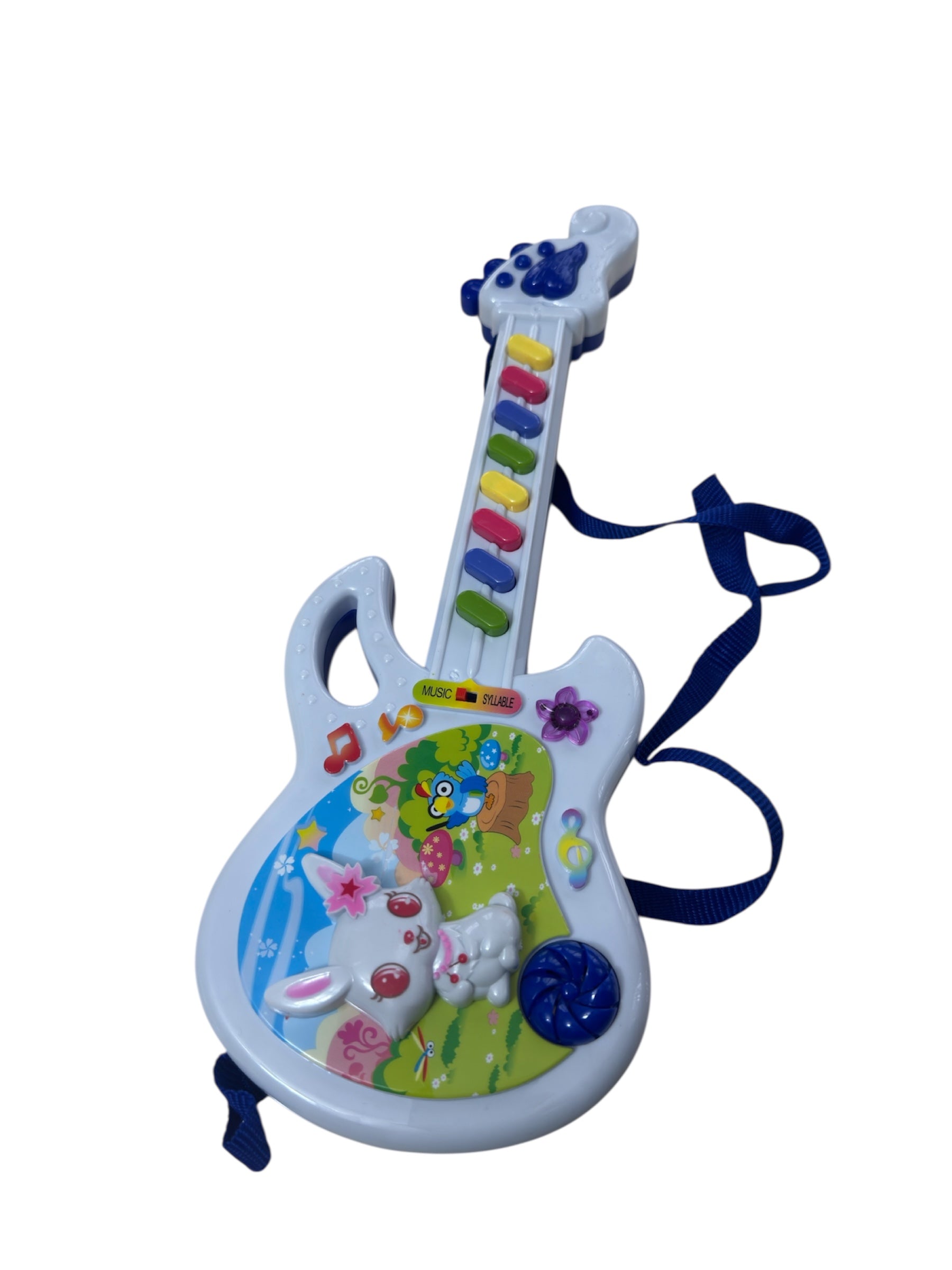 Chitară muzicală electronică de Jucărie pentru copii cu sunete și curea