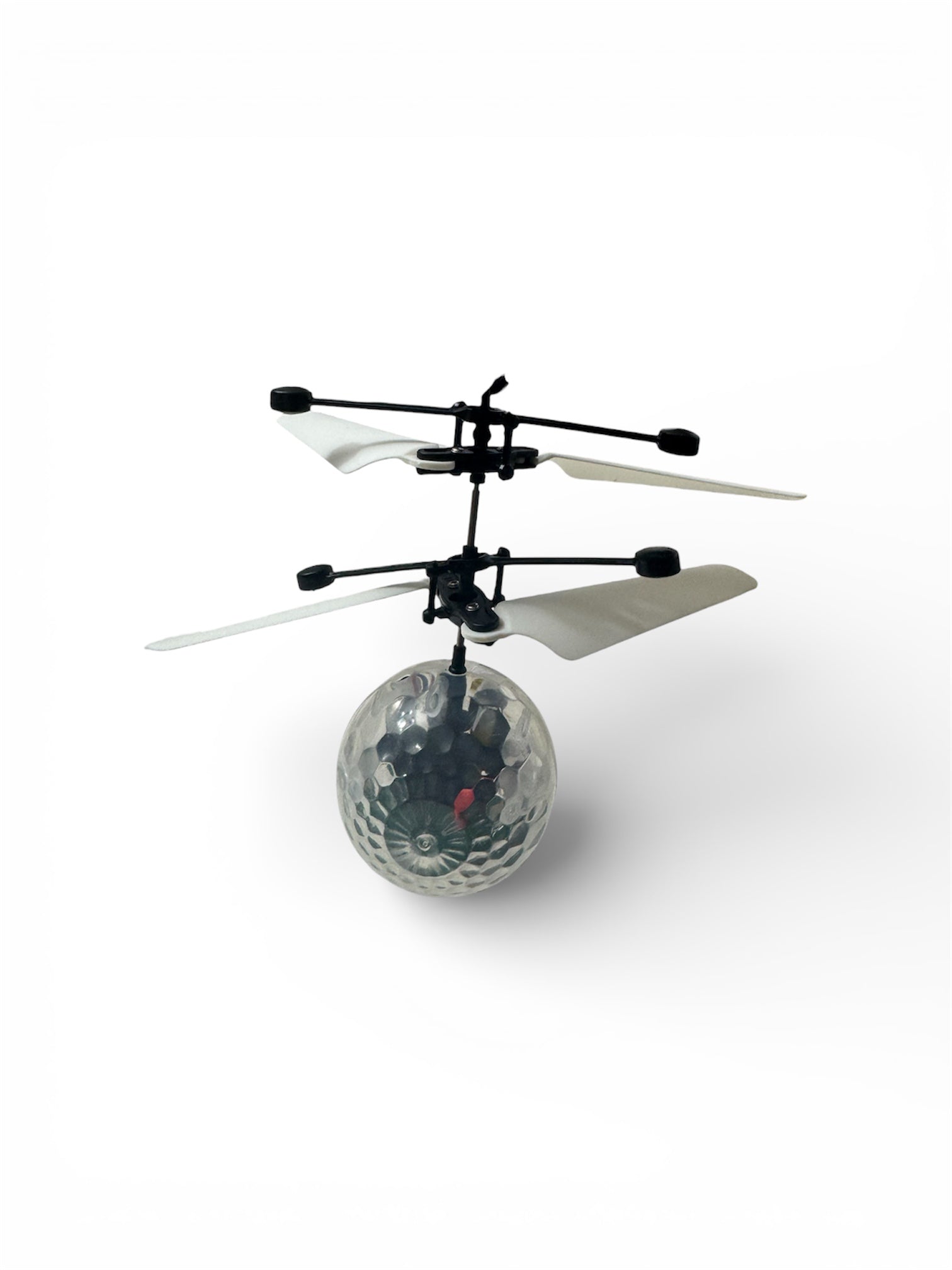 Dronă Flying Ball cu senzor infraroșu, lumini LED multicolore, reîncărcabilă USB