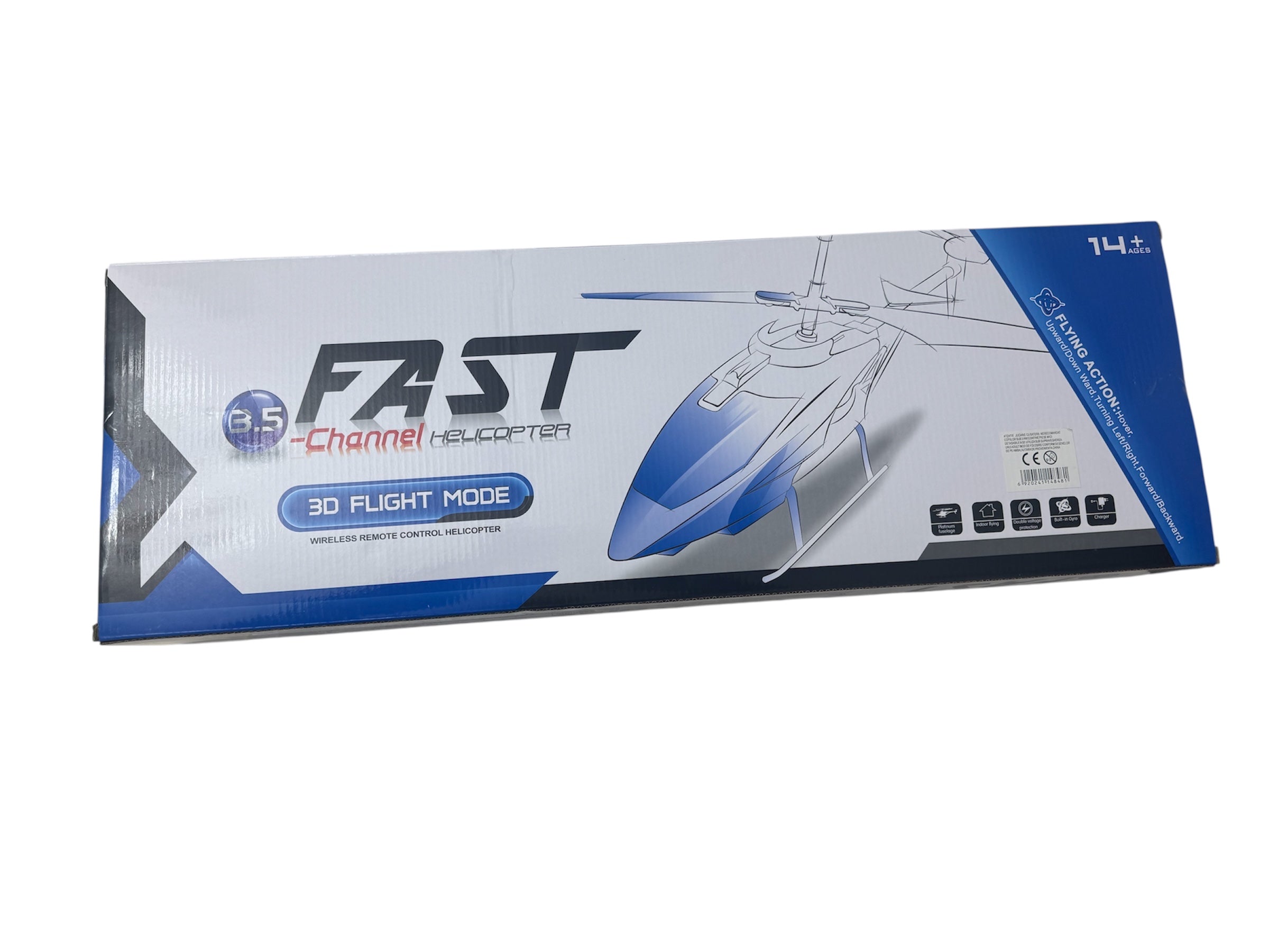 Elicopter cu Telecomandă RC – 3.5 Canale, Zbor Interior, Lumini LED