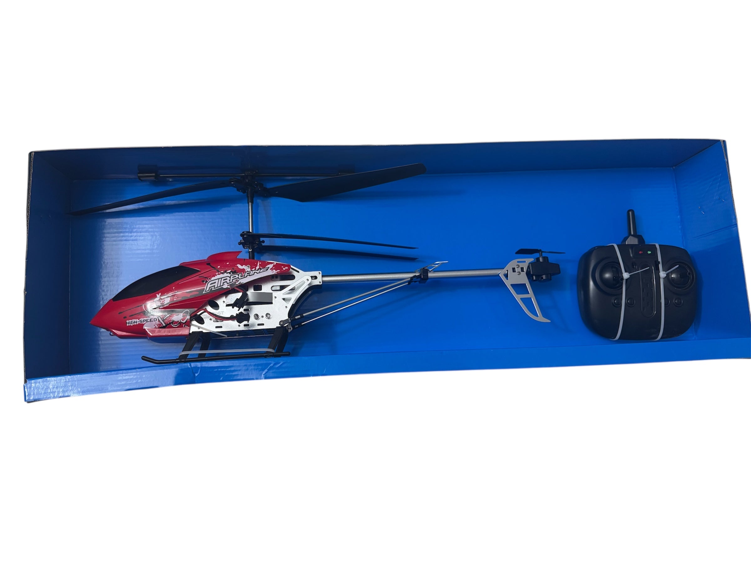 Elicopter cu Telecomandă RC – 3.5 Canale, Zbor Interior, Lumini LED