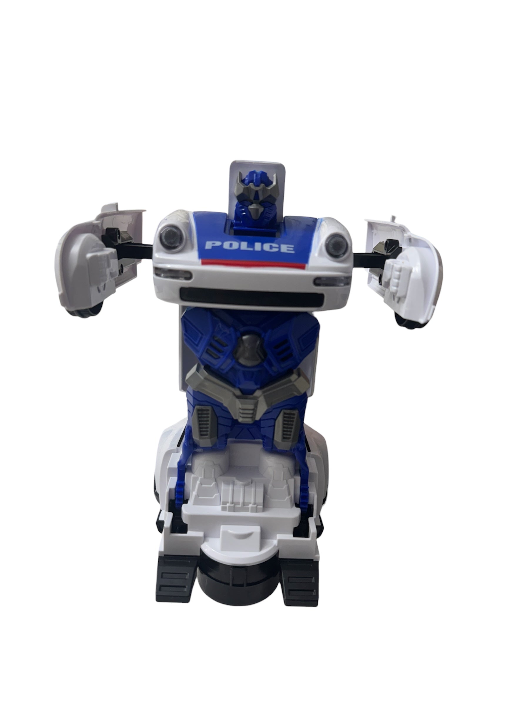 Mașină de Poliție Transformabilă 2-în-1 – Robot Clasic