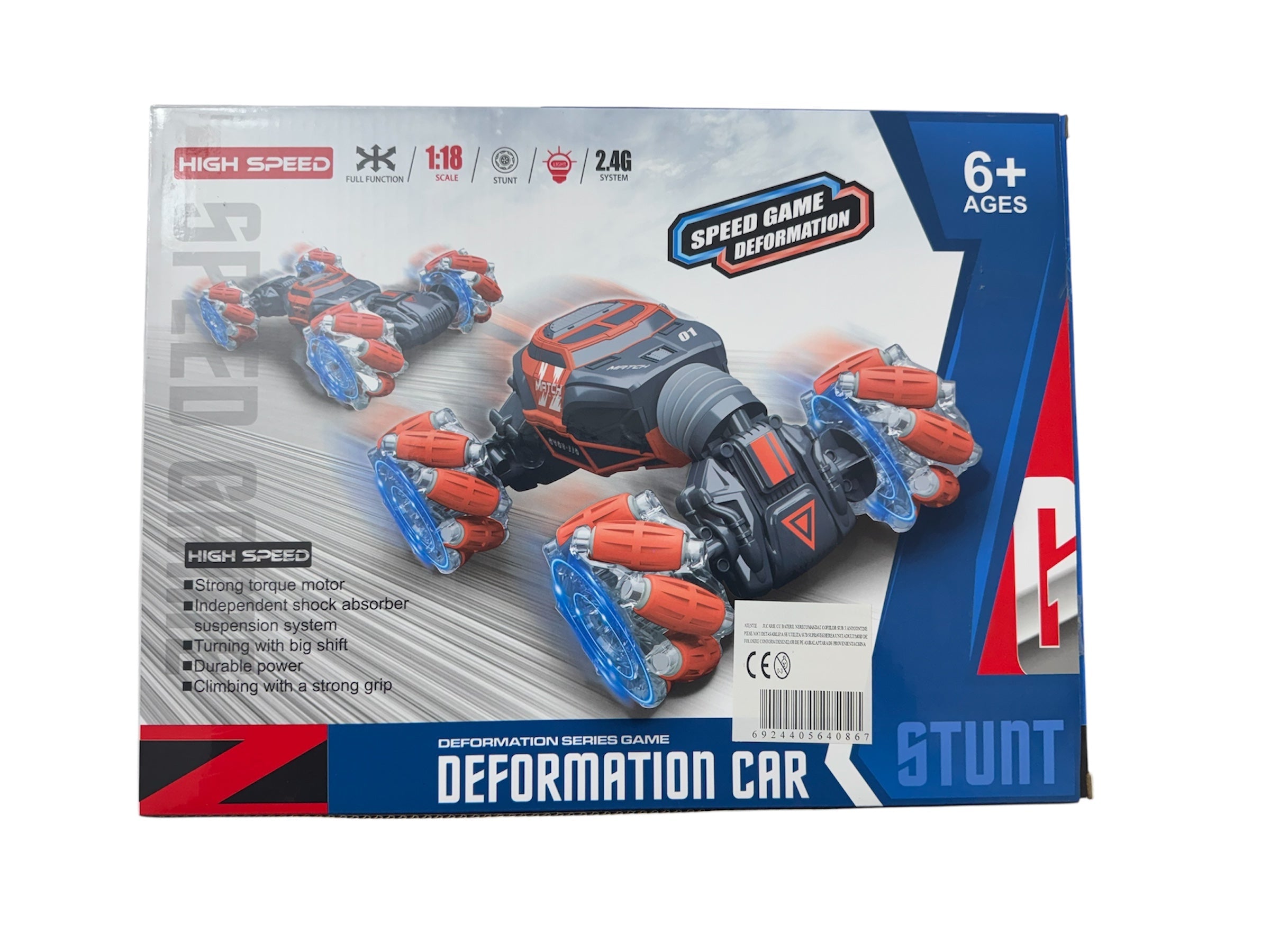 Mașină Deformabilă cu Telecomandă – Deformation Car, 25 cm