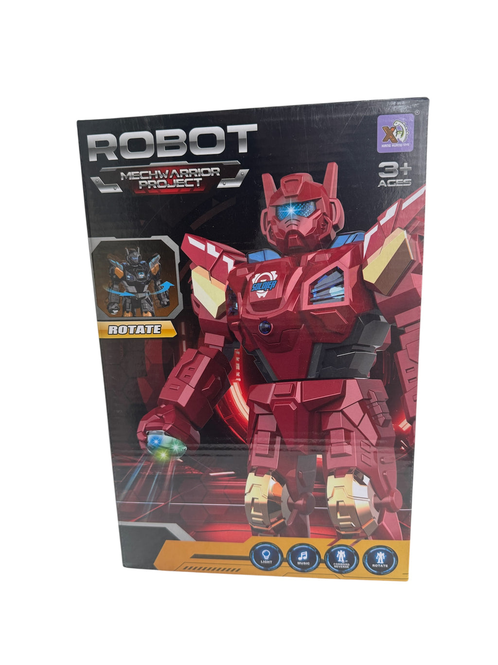 Robot de Jucărie interactiv, cu lumini și sunete