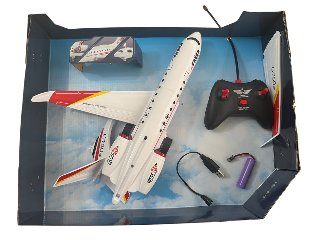 Avion cu Telecomandă RC, Lumini, Scară 1:92