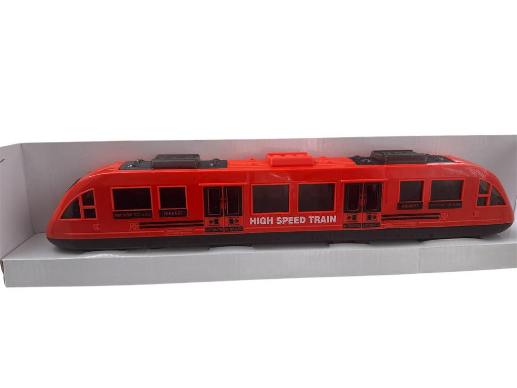 Tren electric de mare viteză „High Speed Train” cu lumini 3D și muzică