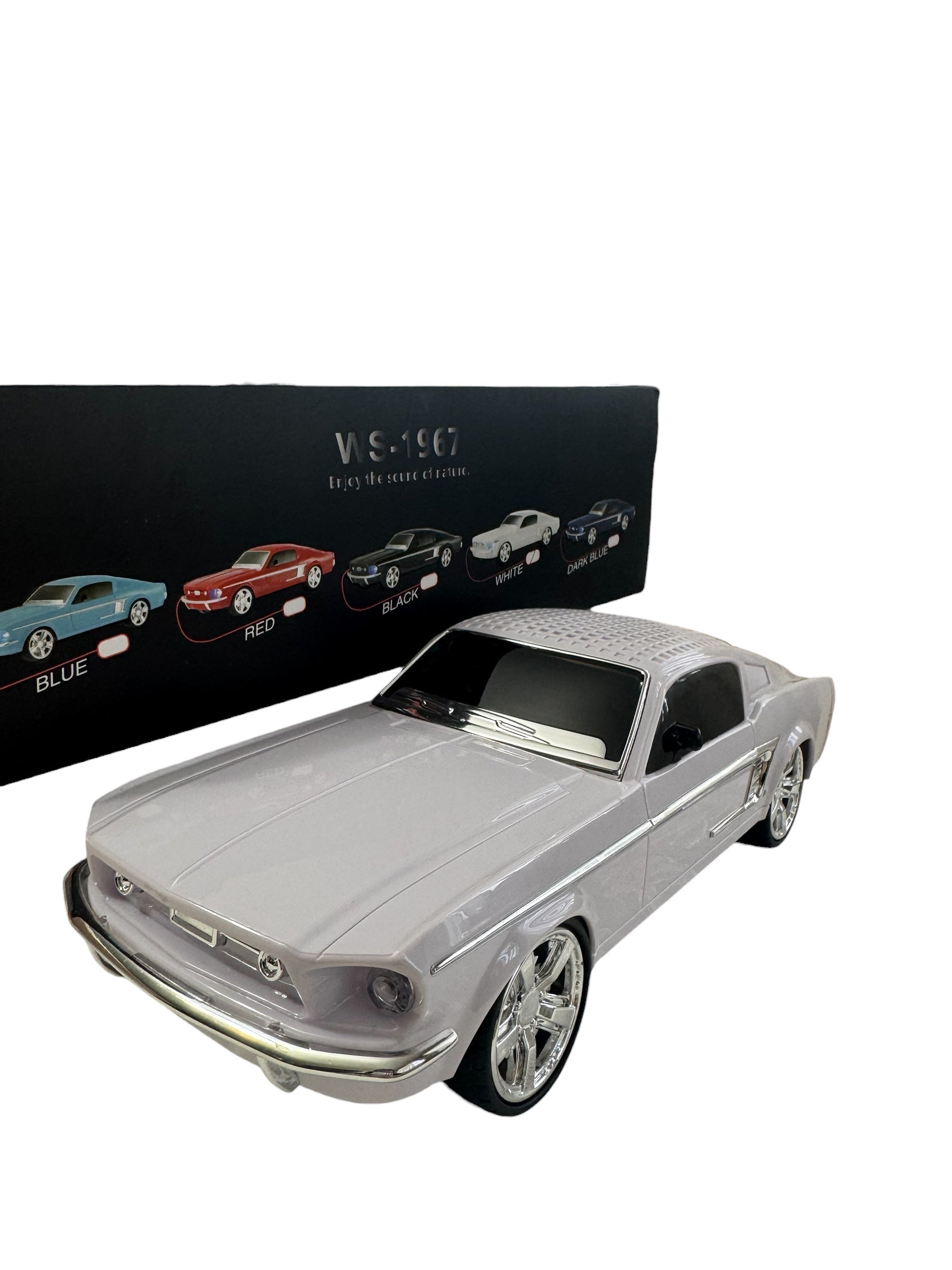 Boxă Portabilă tip Mașină – Model Mustang (Wireless Car Speaker)