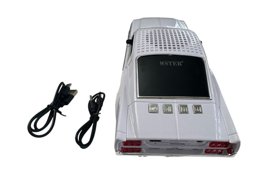 Boxă Portabilă tip Mașină – Model Mustang (Wireless Car Speaker)