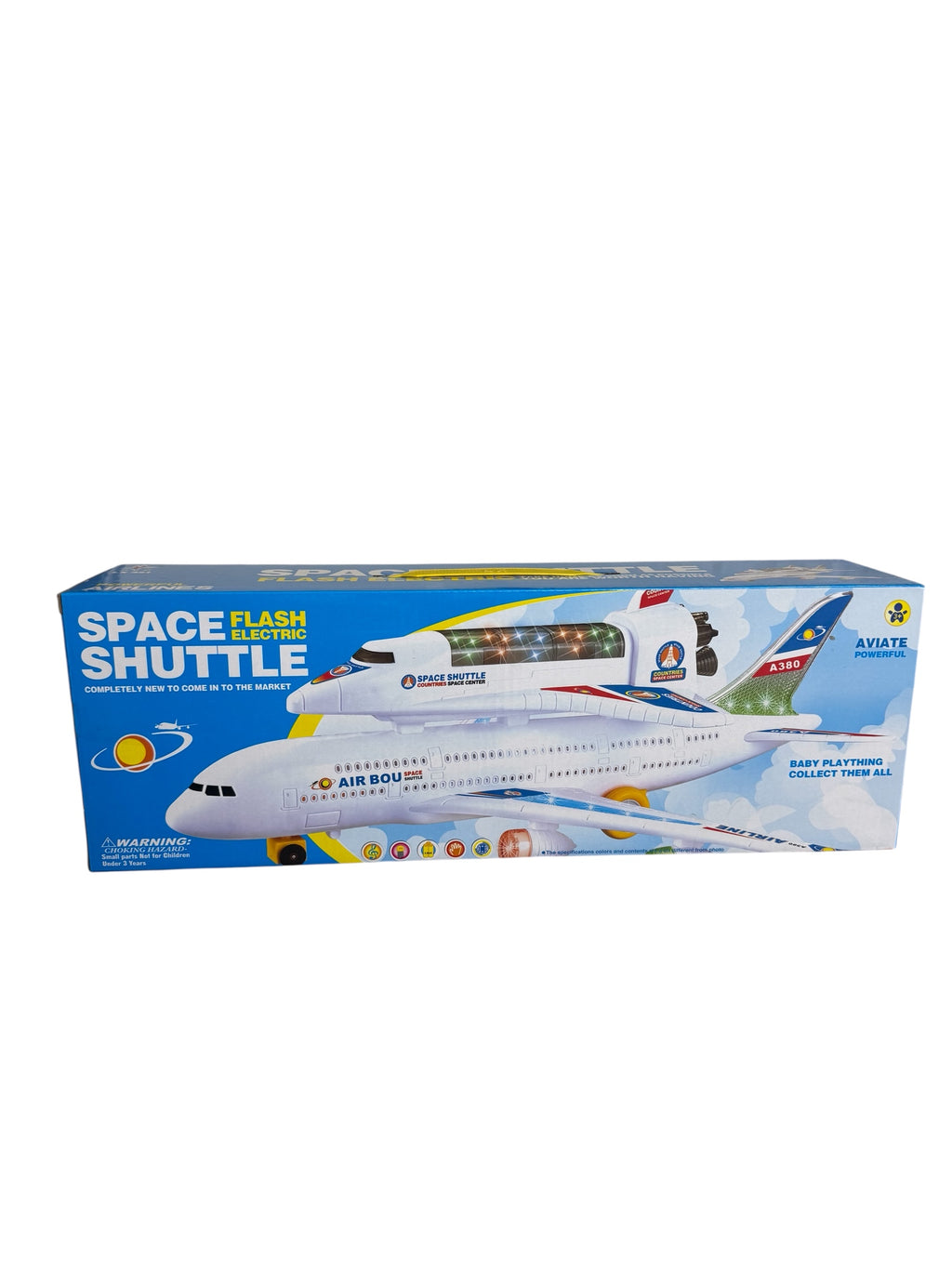 Avion de Jucărie și Navetă Spațială  cu Lumini și Sunete