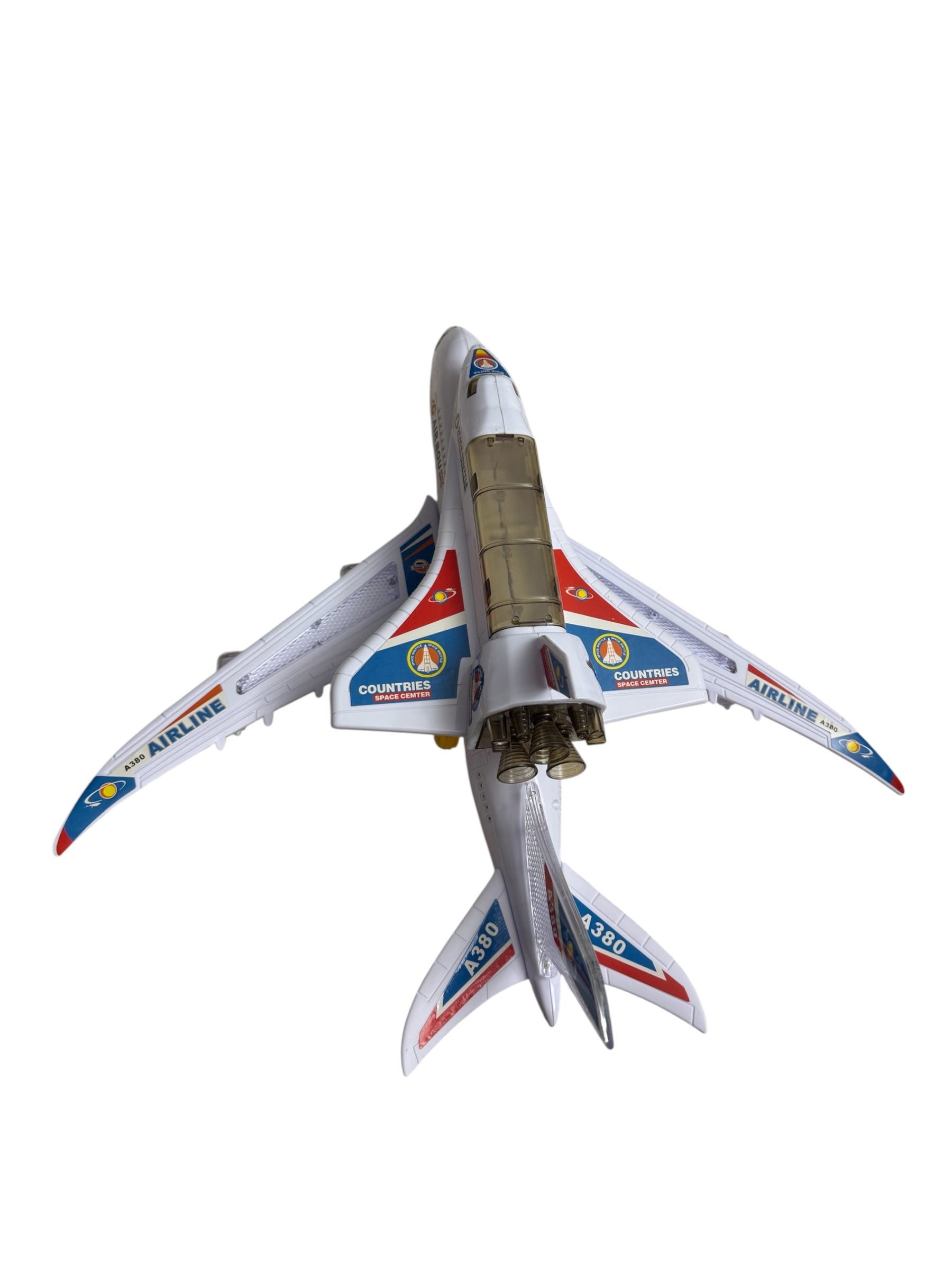 Avion de Jucărie și Navetă Spațială  cu Lumini și Sunete