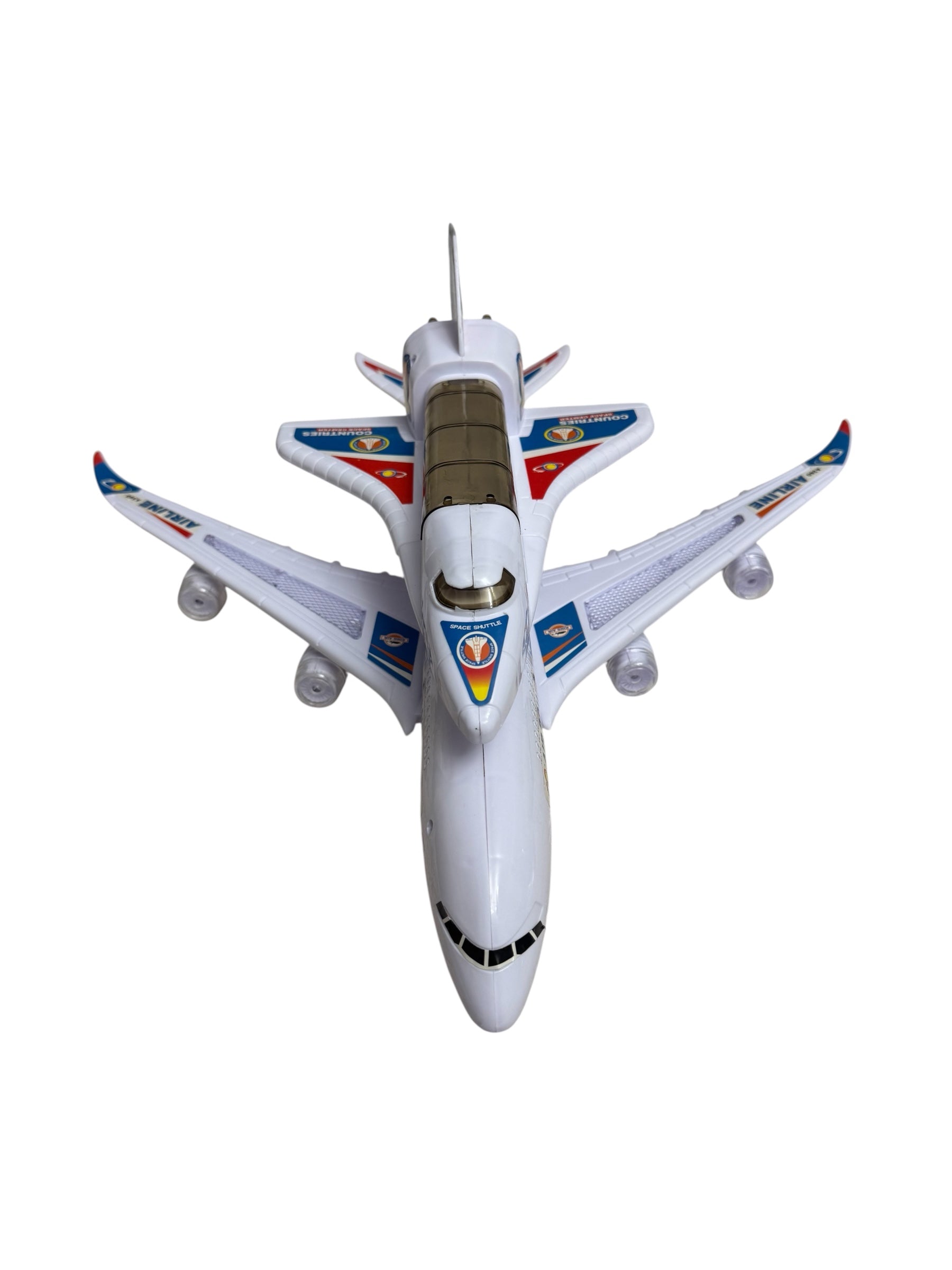 Avion de Jucărie și Navetă Spațială  cu Lumini și Sunete