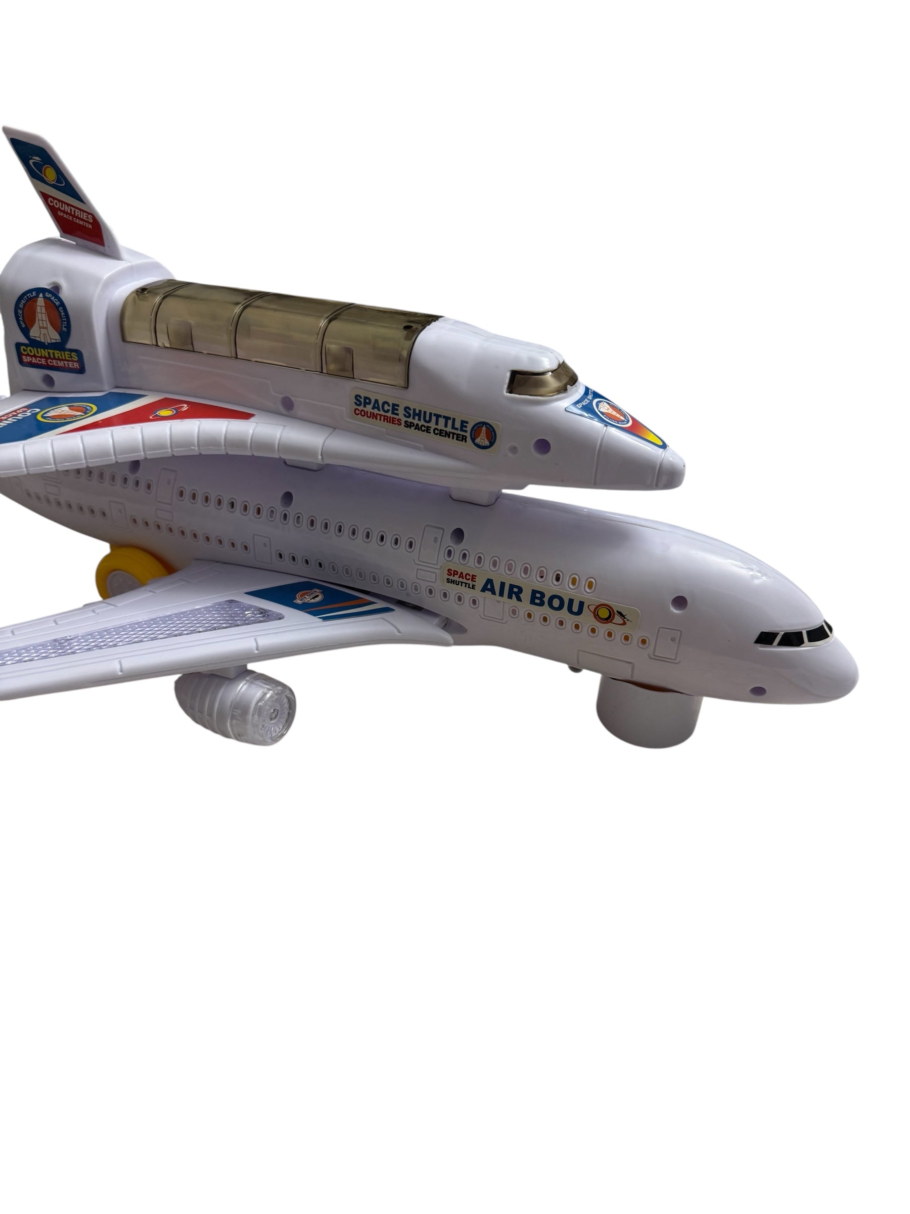 Avion de Jucărie și Navetă Spațială  cu Lumini și Sunete