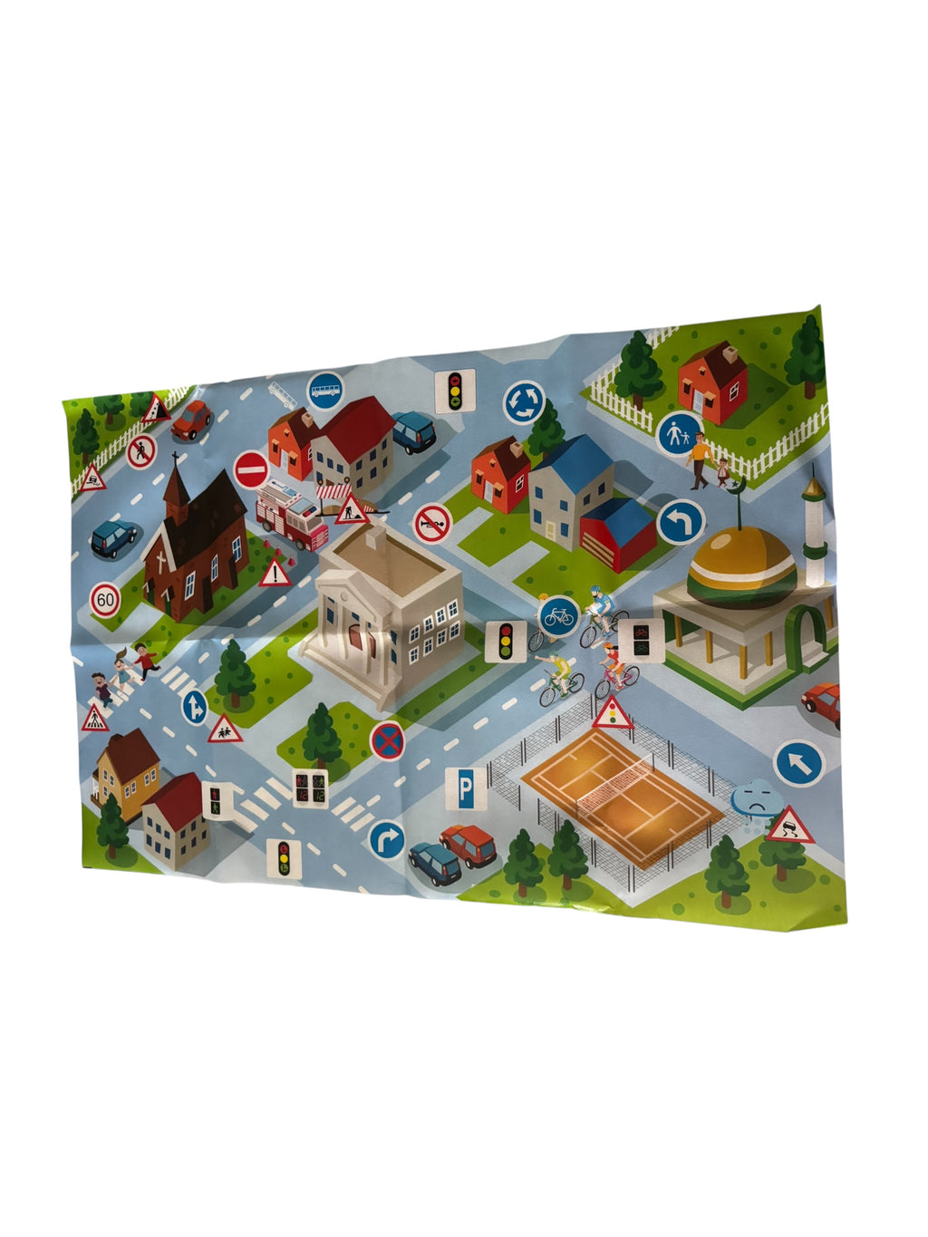 Set educativ - Joc de învățare indicatoare rutiere (Traffic Sign Learning Toy)