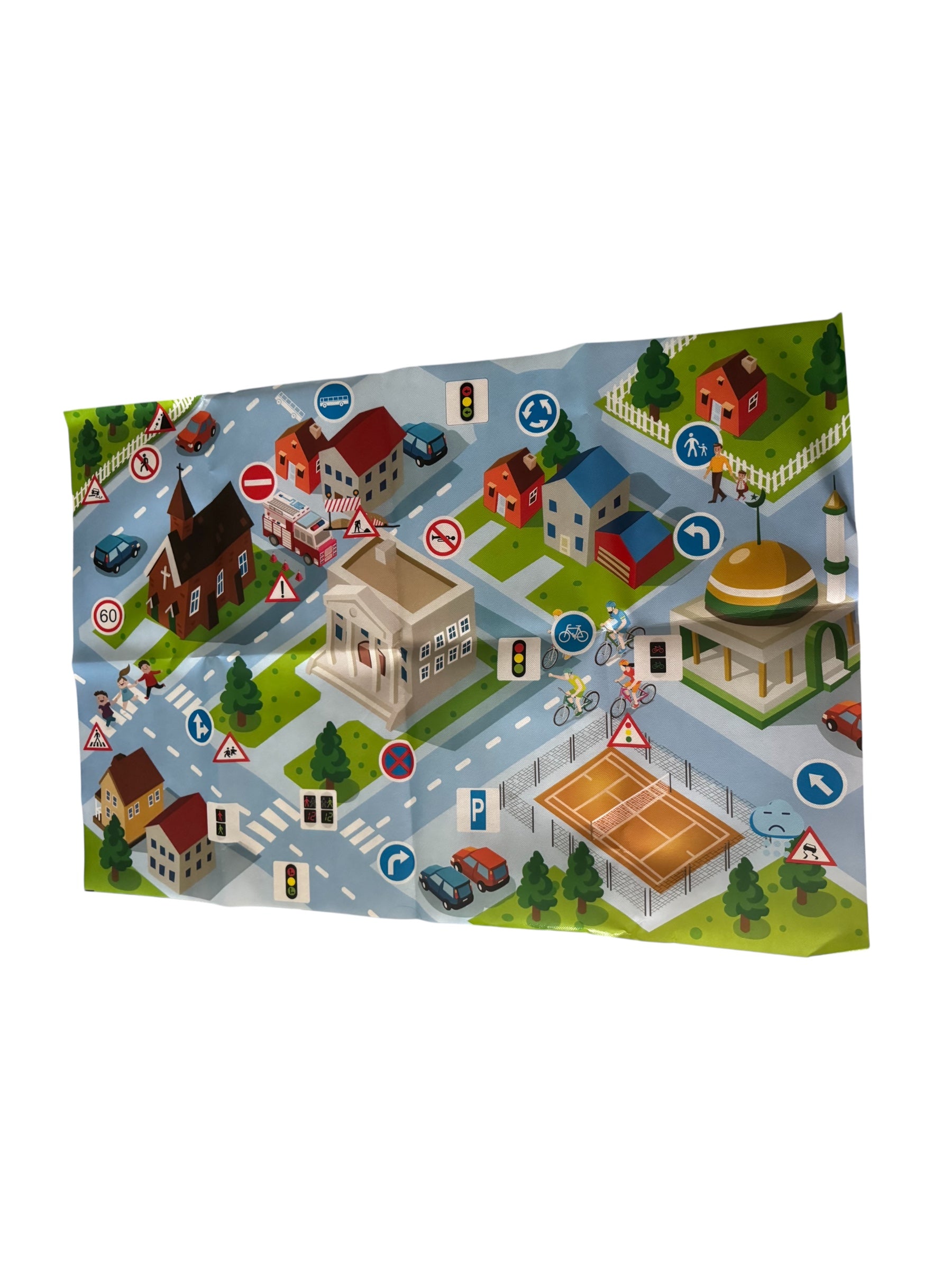 Set educativ - Joc de învățare indicatoare rutiere (Traffic Sign Learning Toy)