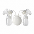 Dispozitiv Bebeluși, Pompă de Sân Electrică Dublă, Portabilă, USB, 150 ml