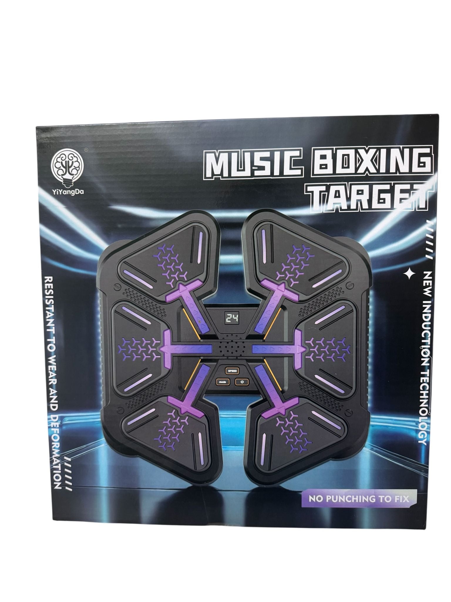 Music Boxing Target – Panou de box interactiv cu muzică și Bluetooth