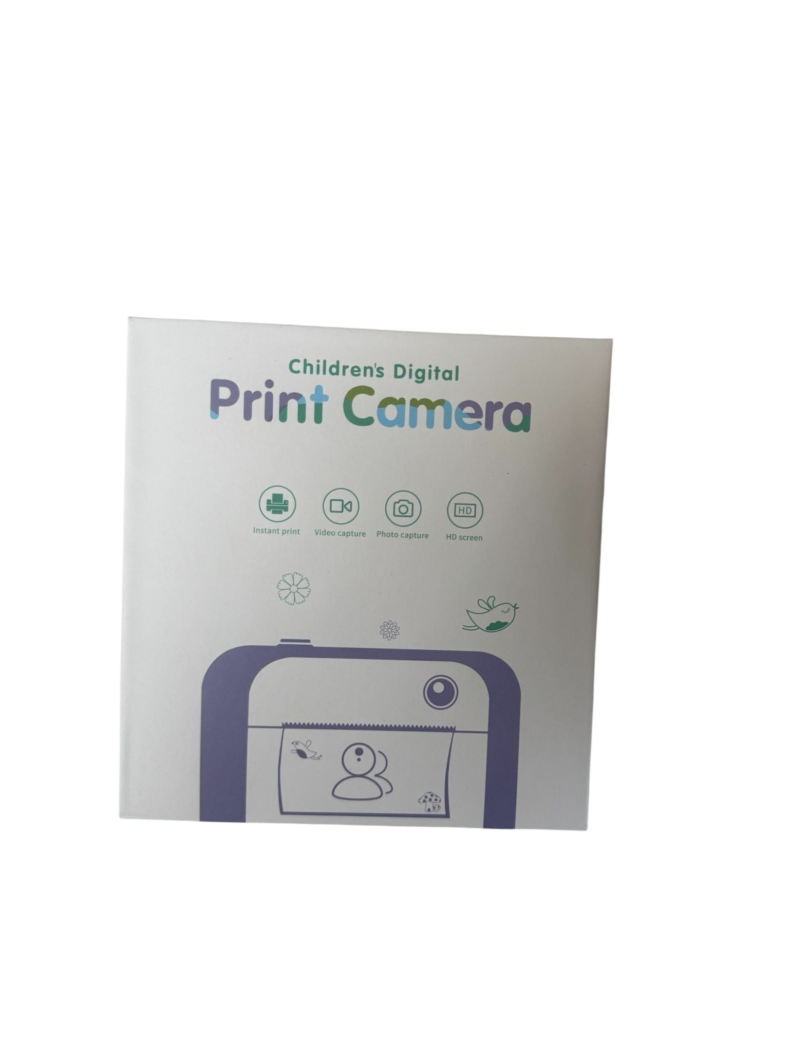 Cameră Foto Digitală pentru Copii cu Printare Instant – Model Căprioară, Ecran HD