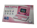 Laptop educativ pentru copii – Kids Laptop, 48 funcții, ecran TFT color, roz, 5+