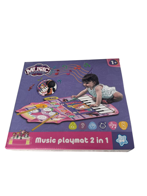 Covoraș muzical interactiv „The Castle” – Music Playmat 2 în 1